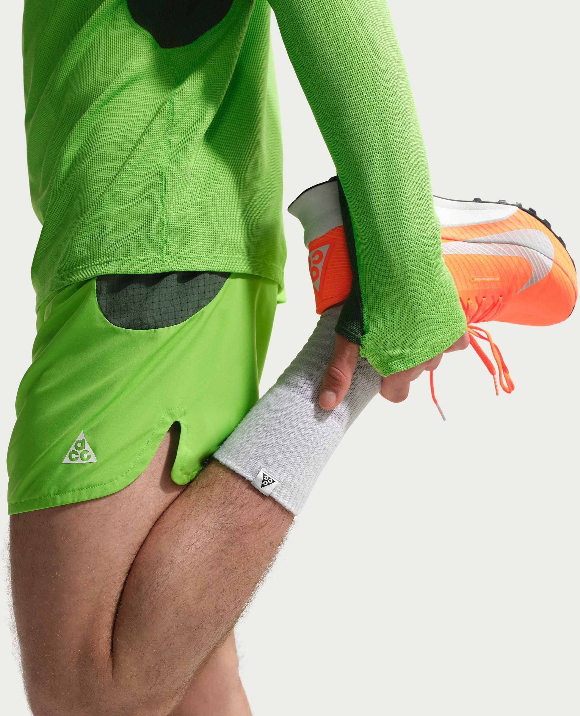 NIKE, Men's Dri-fit Adv 13cm (approx) Brief-lined Shorts Acg 'second Sunrise'