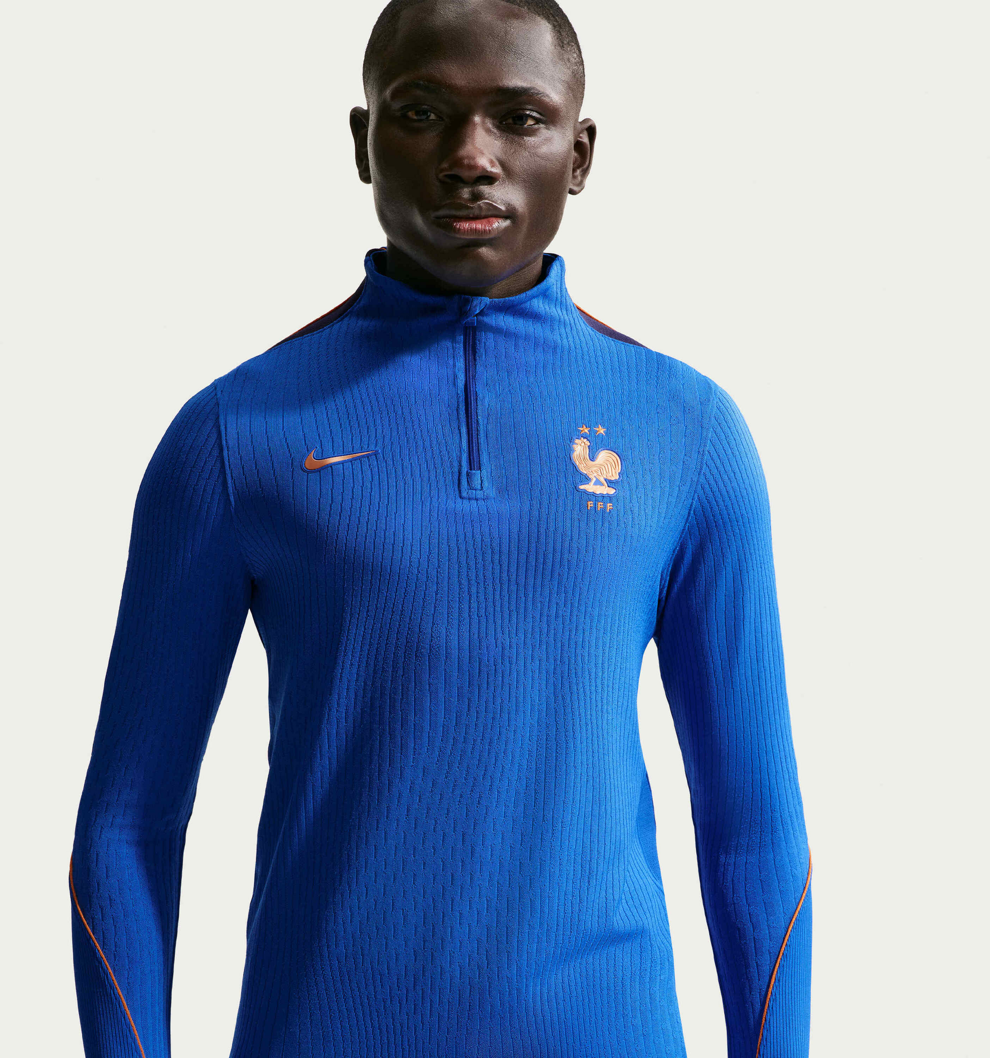 NIKE, Men's Dri-fit Adv Football Knit Drill Top Fff Strike Elite