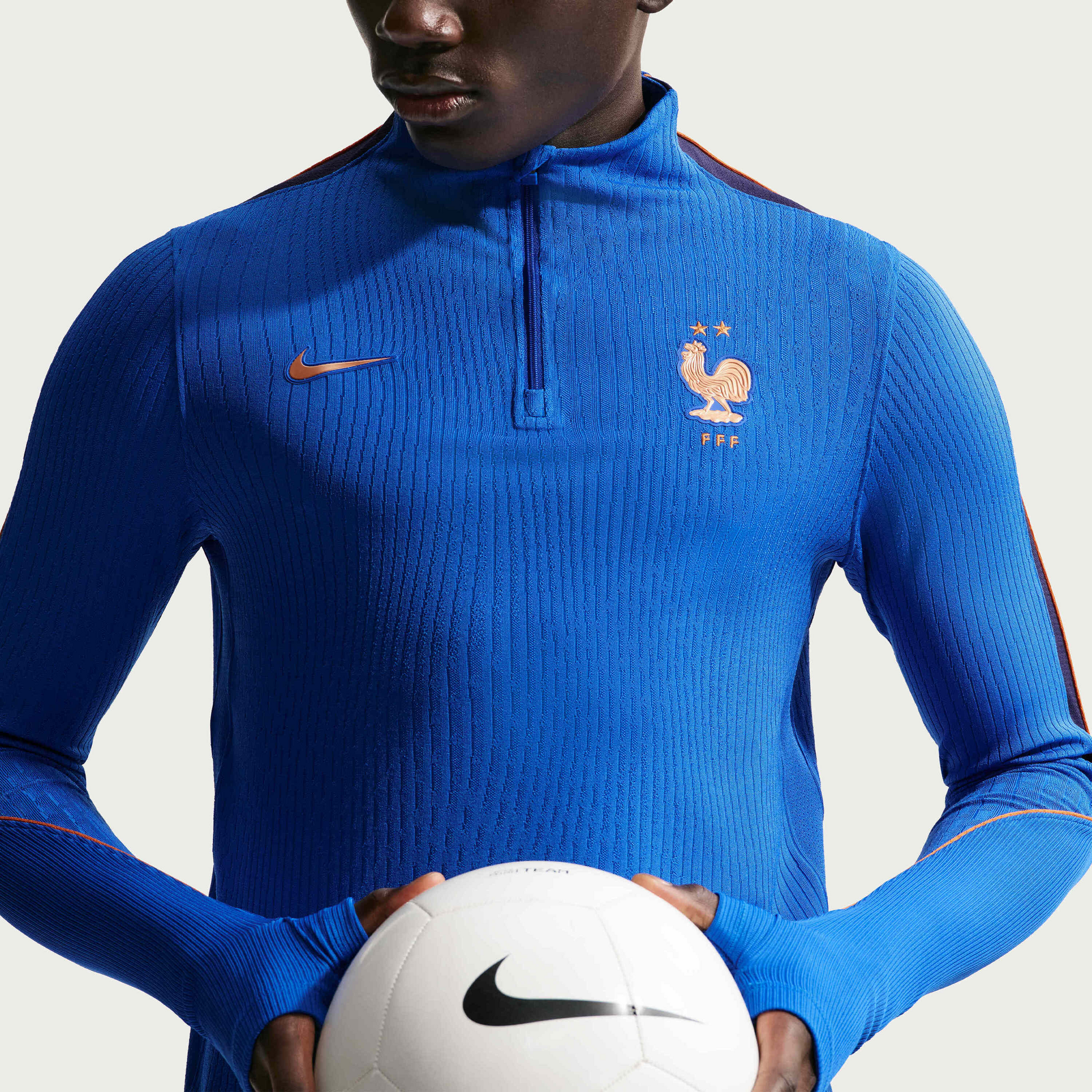 NIKE, Men's Dri-fit Adv Football Knit Drill Top Fff Strike Elite