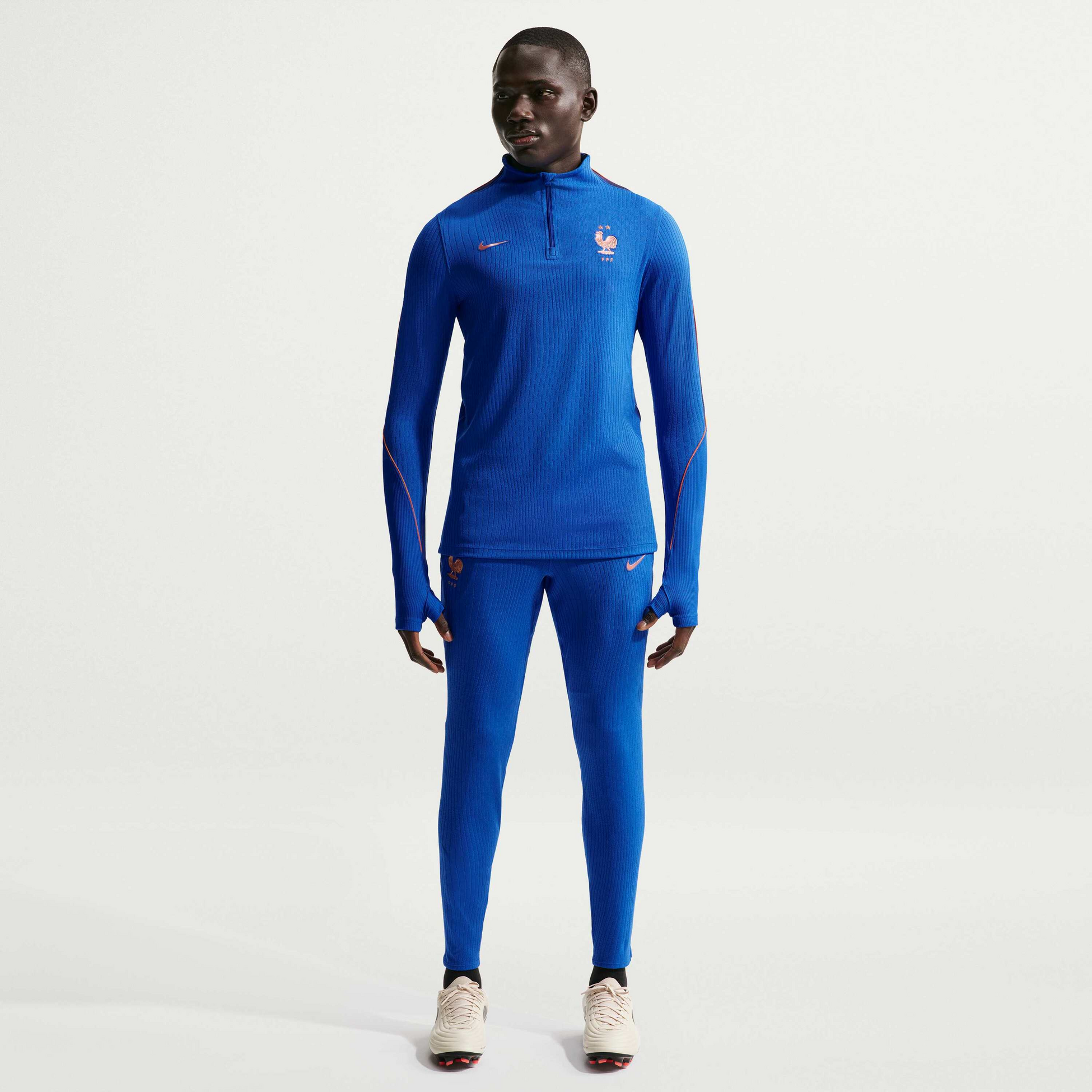 NIKE, Men's Dri-fit Adv Football Knit Drill Top Fff Strike Elite