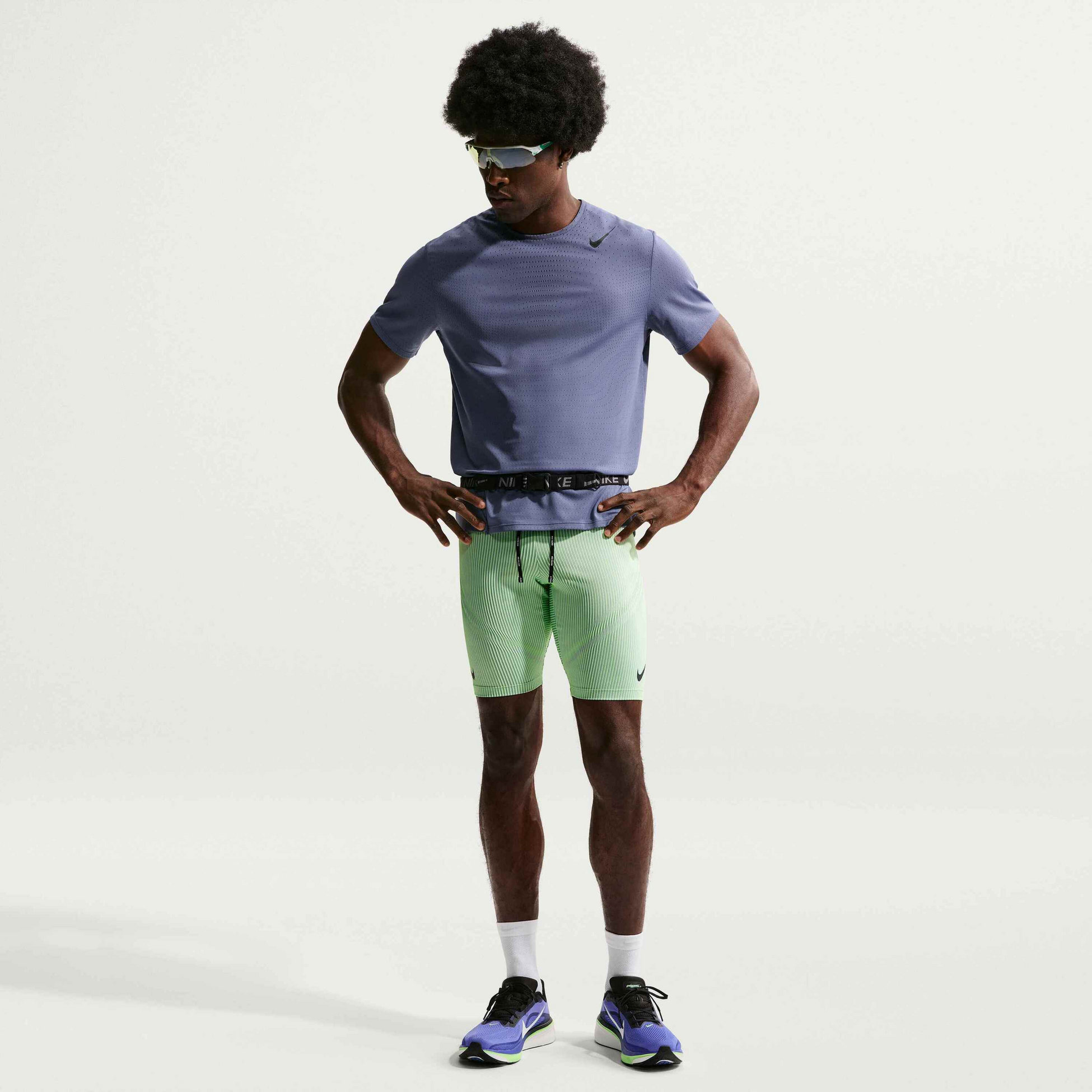 NIKE, Men's Dri-fit Adv Running 1/2-length Leggings Aeroswift