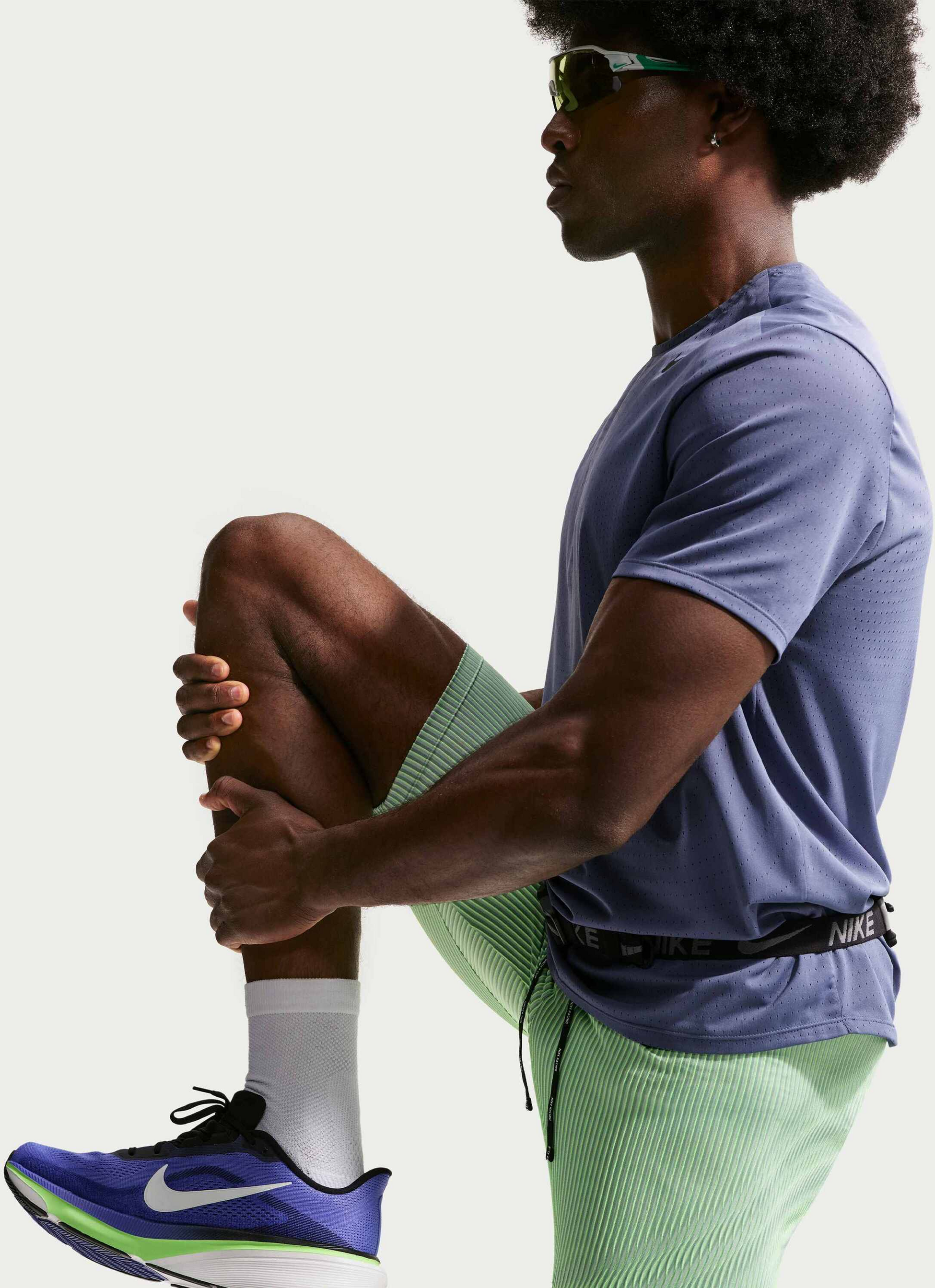 NIKE, Men's Dri-fit Adv Running 1/2-length Leggings Aeroswift