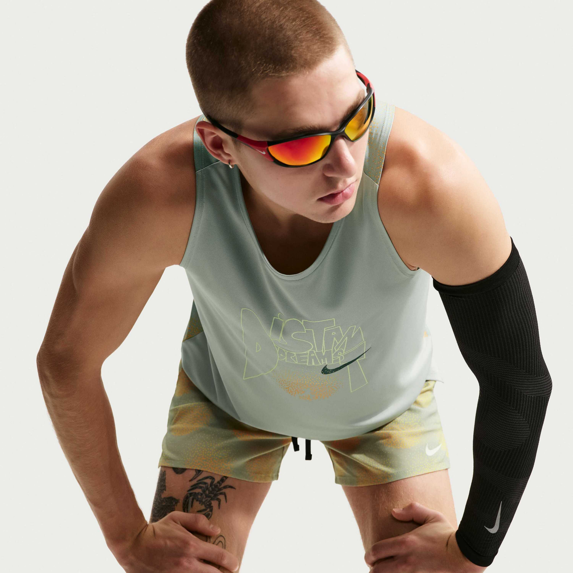 NIKE, Men's Dri-fit Adv Running Tank Top Stride