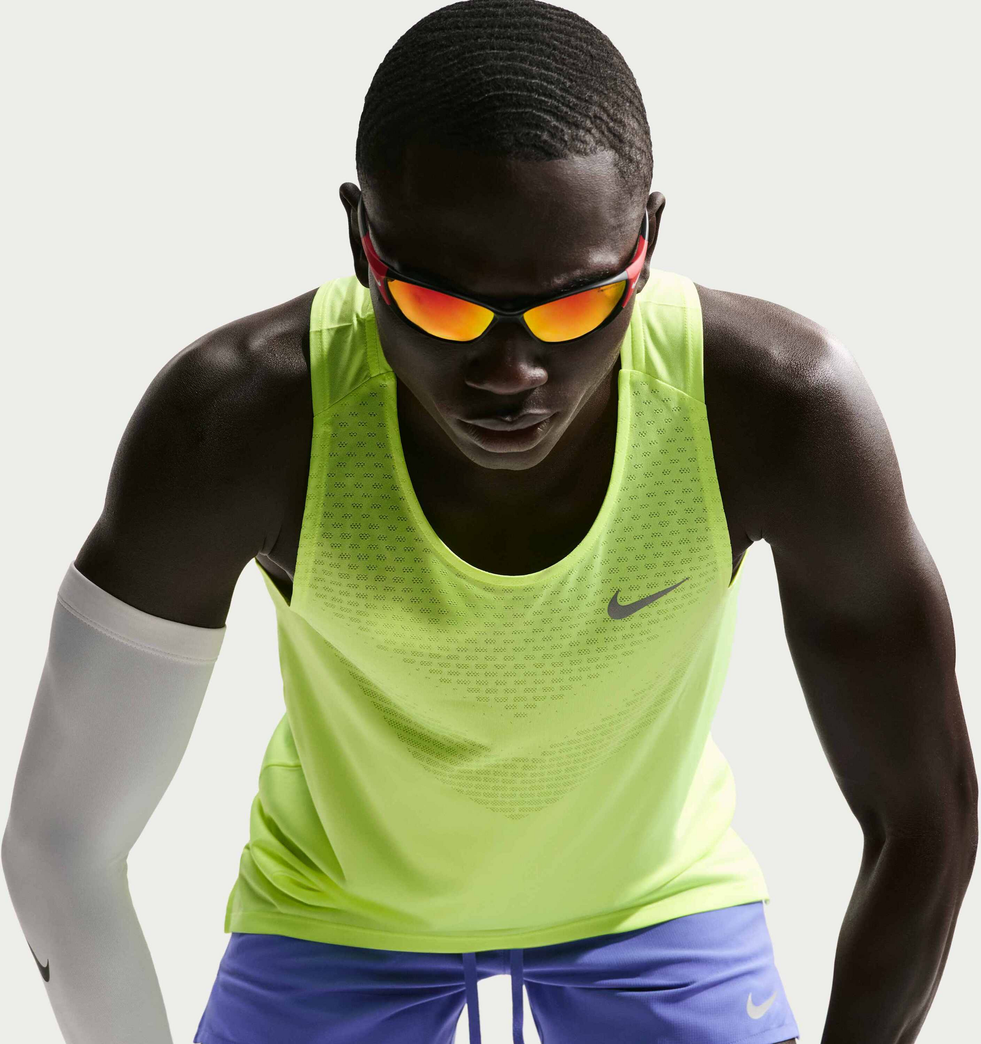 NIKE, Men's Dri-fit Adv Running Tank Top Stride