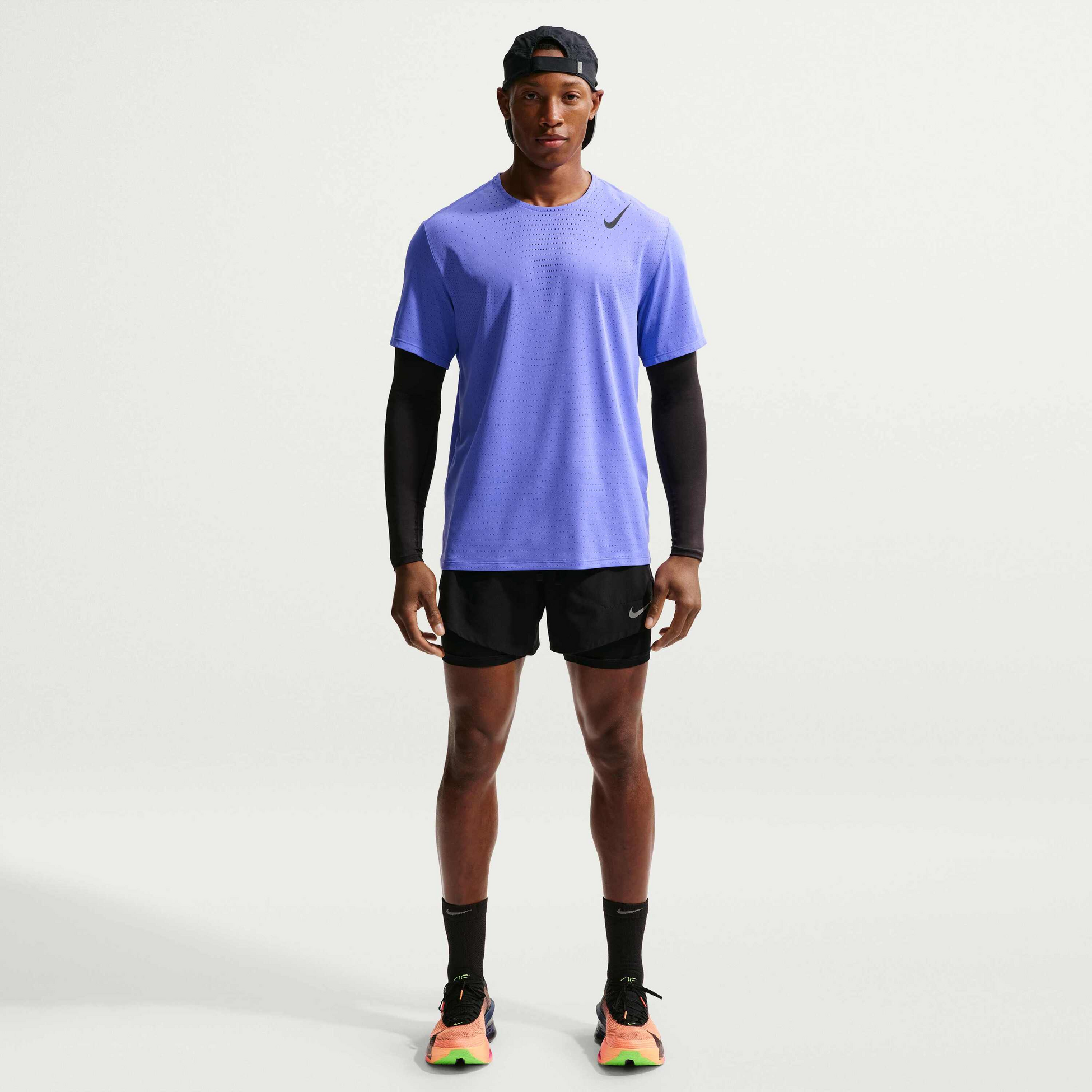 NIKE, Men's Dri-fit Adv Short-sleeve Running Top Aeroswift