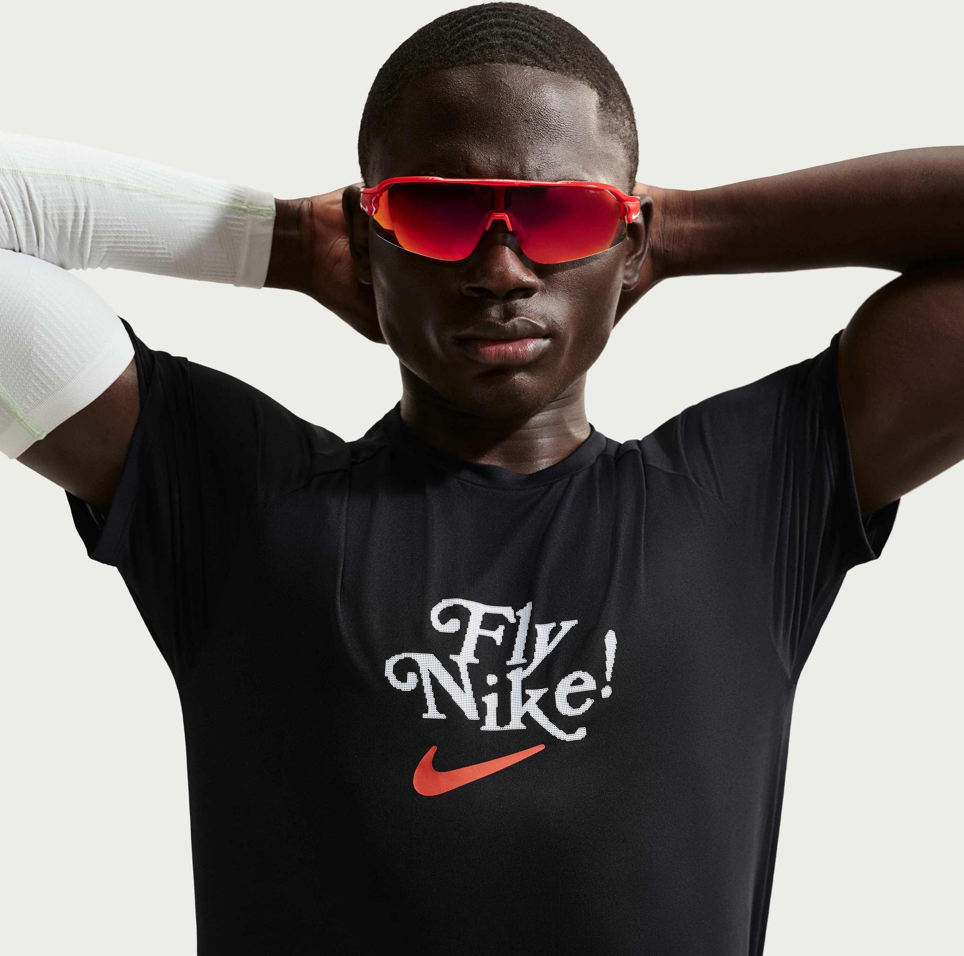 NIKE, Men's Dri-fit Adv Short-sleeve Running Top Stride Fly Nike""