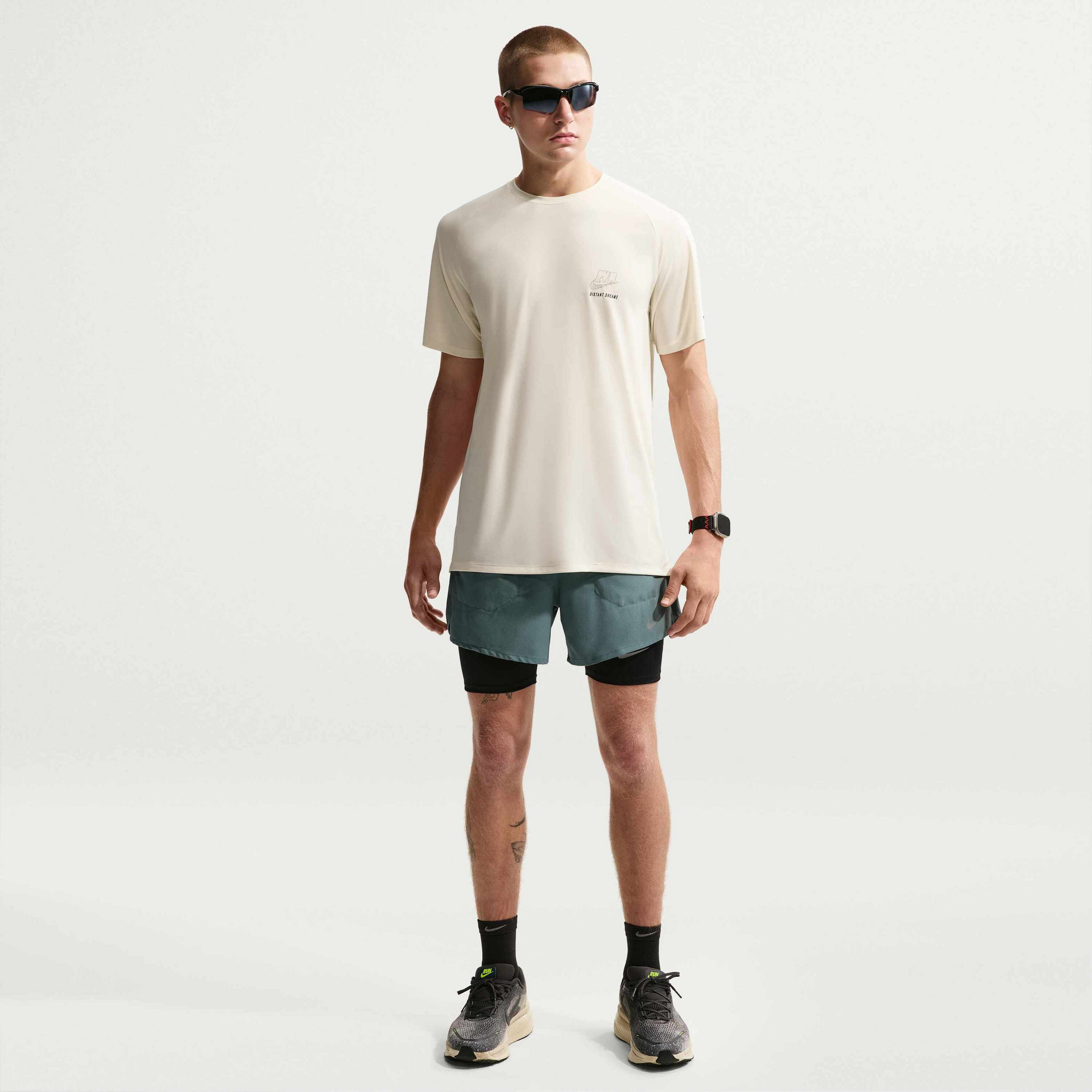 NIKE, Men's Dri-fit Adv Short-sleeve Running Top Stride
