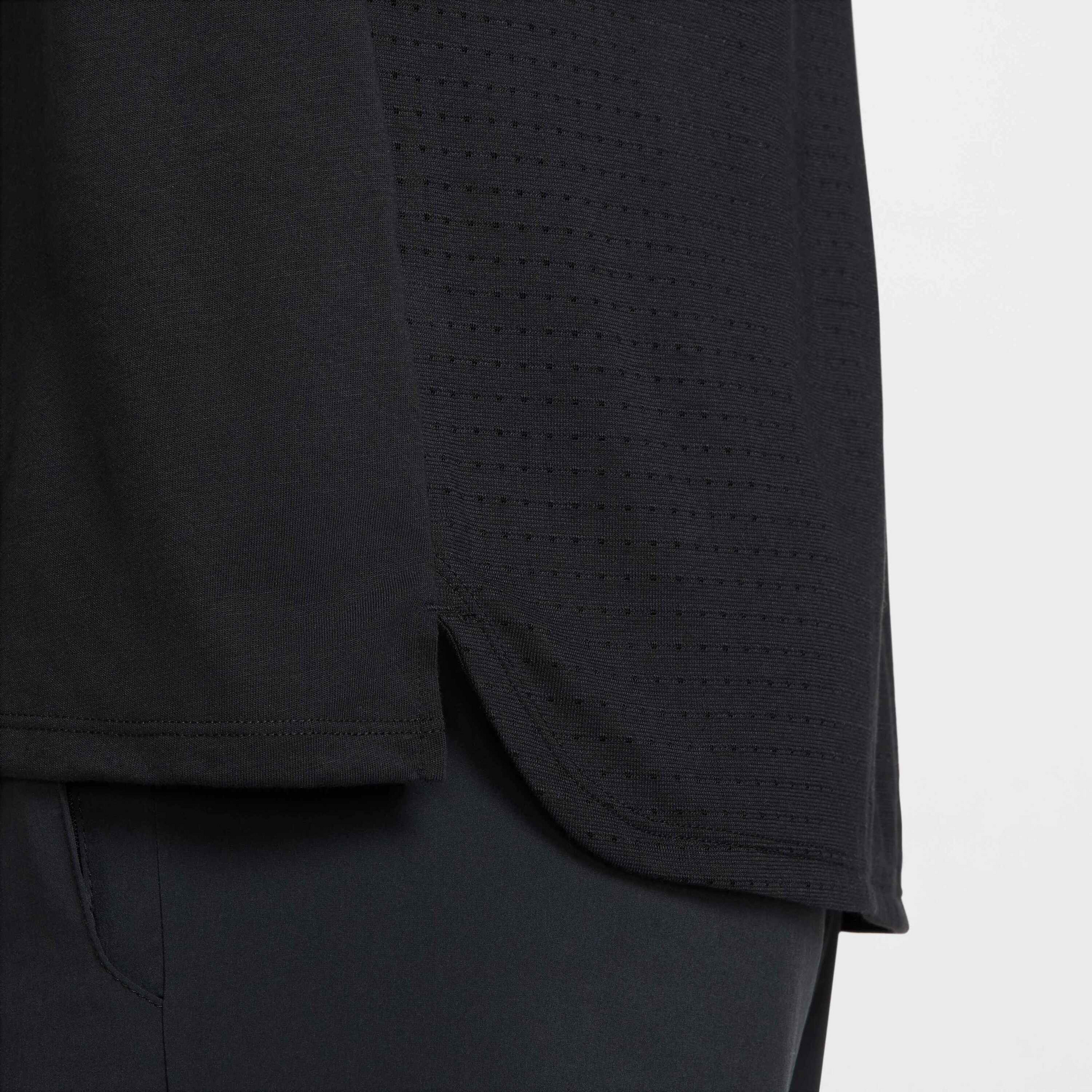 NIKE, Men's Dri-fit Adv Short-sleeve Running Top Trail Solar Chase