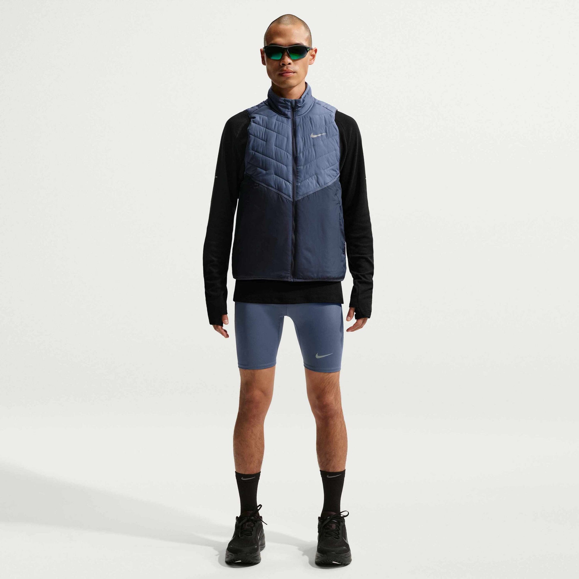 NIKE, Men's Dri-fit Brief-lined Running 1/2-length Tights Fast