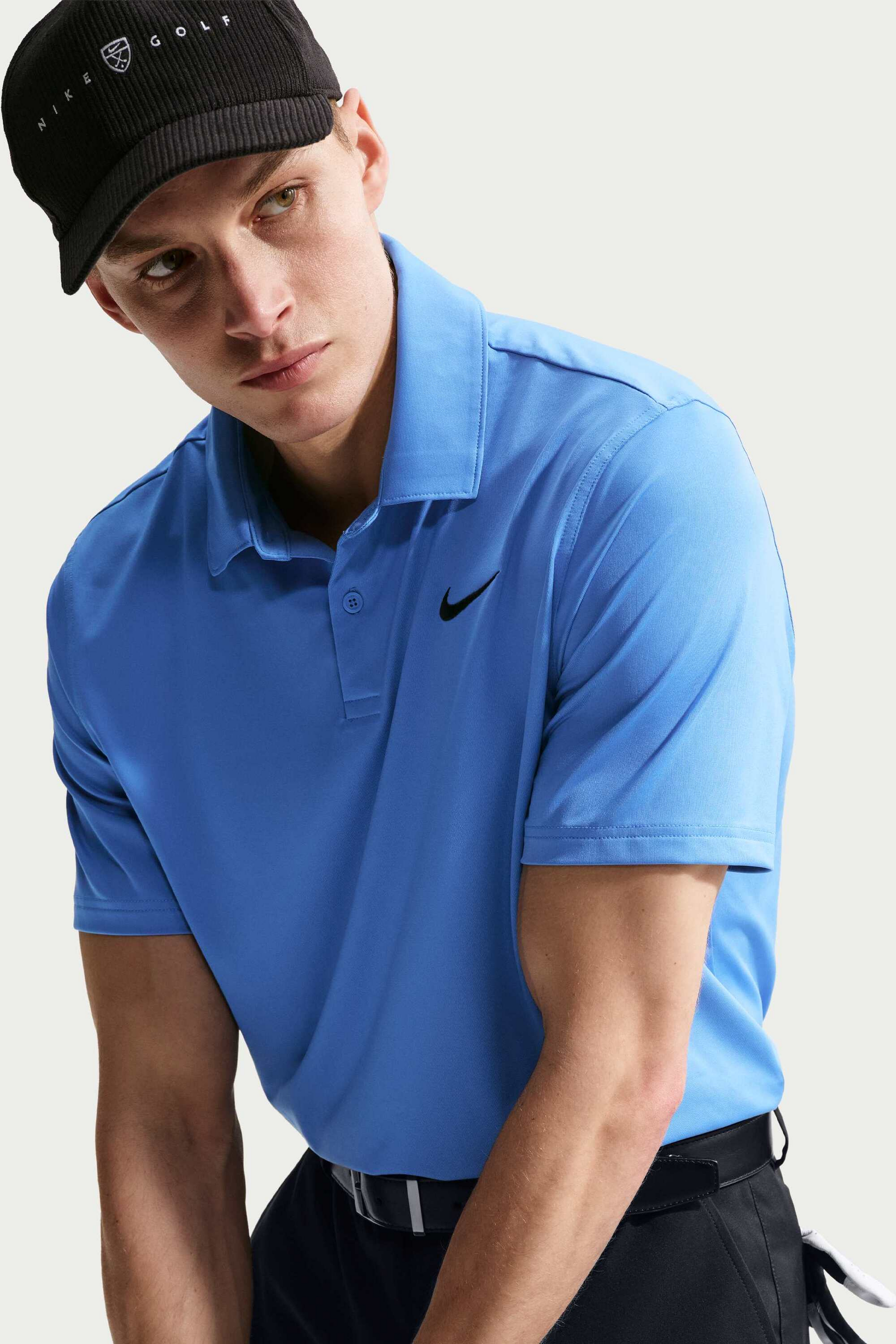 NIKE, Men's Dri-fit Chest-logo Golf Polo Velocity