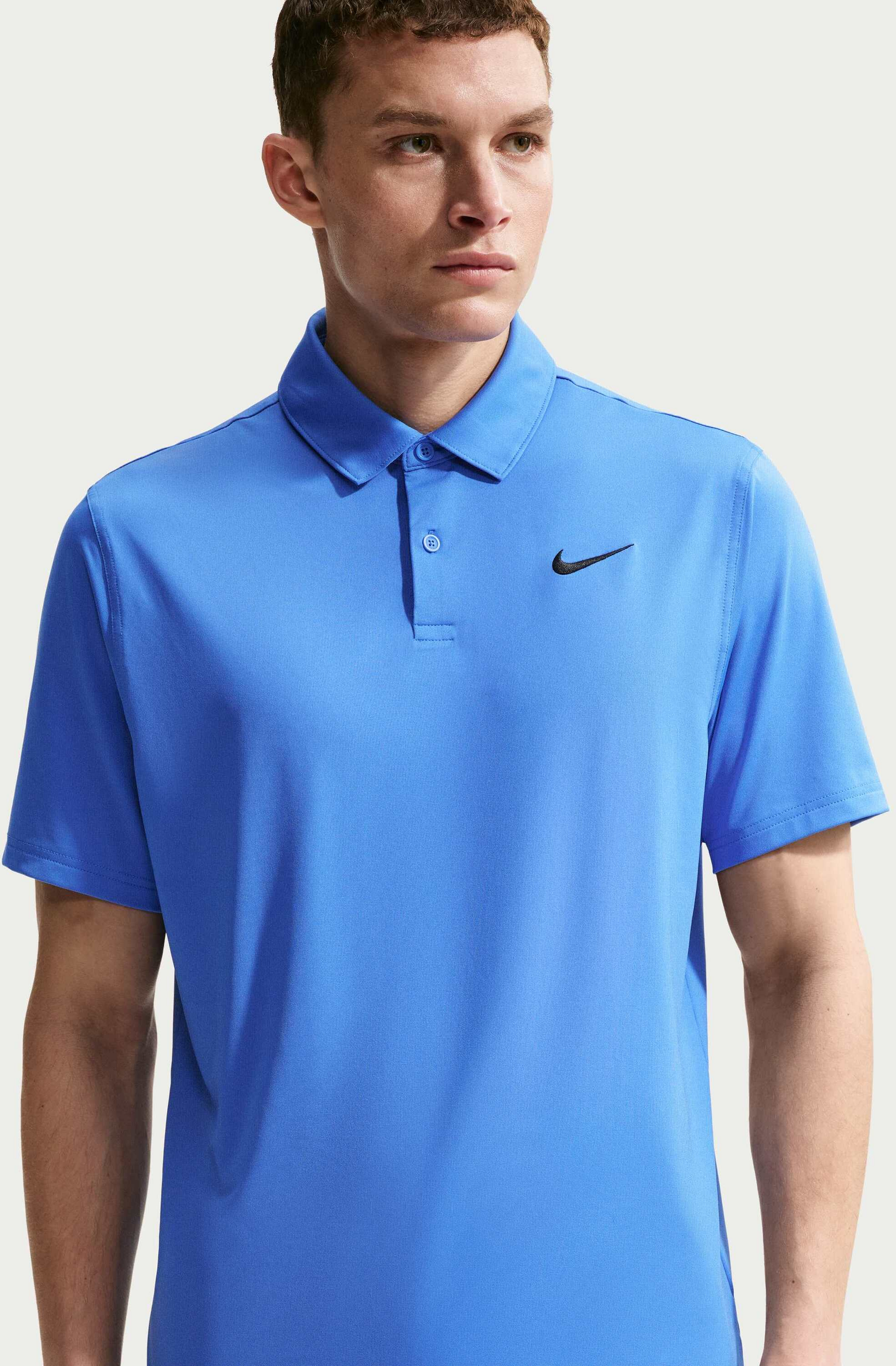 NIKE, Men's Dri-fit Chest-logo Golf Polo Velocity