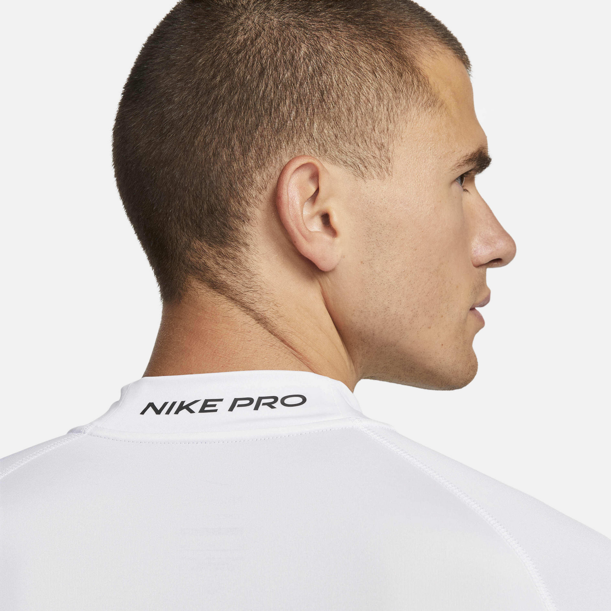 NIKE, Men's Dri-fit Fitness Mock-neck Long-sleeve Top Pro