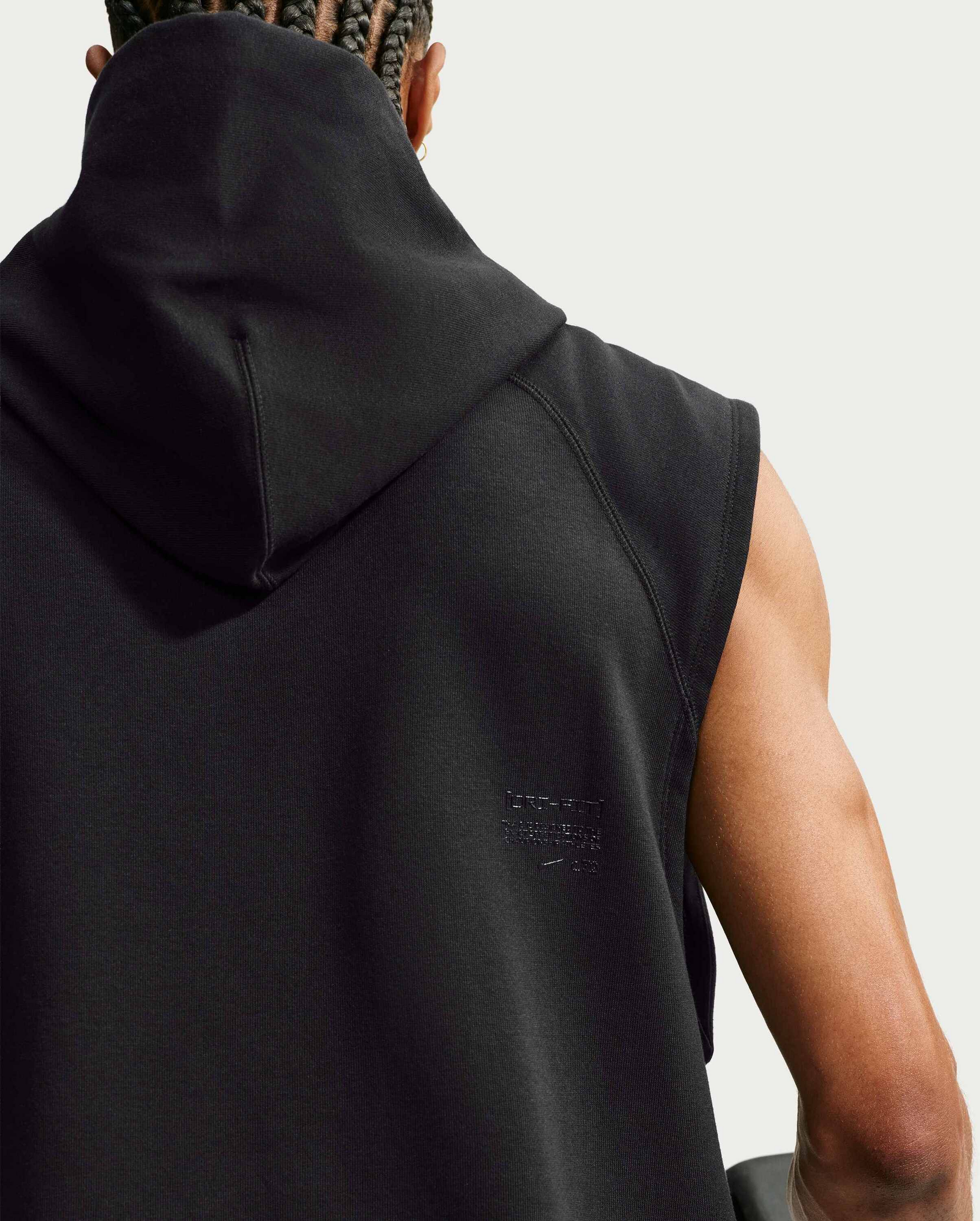 NIKE, Men's Dri-fit Fleece Sleeveless Training Hoodie N.a.c.
