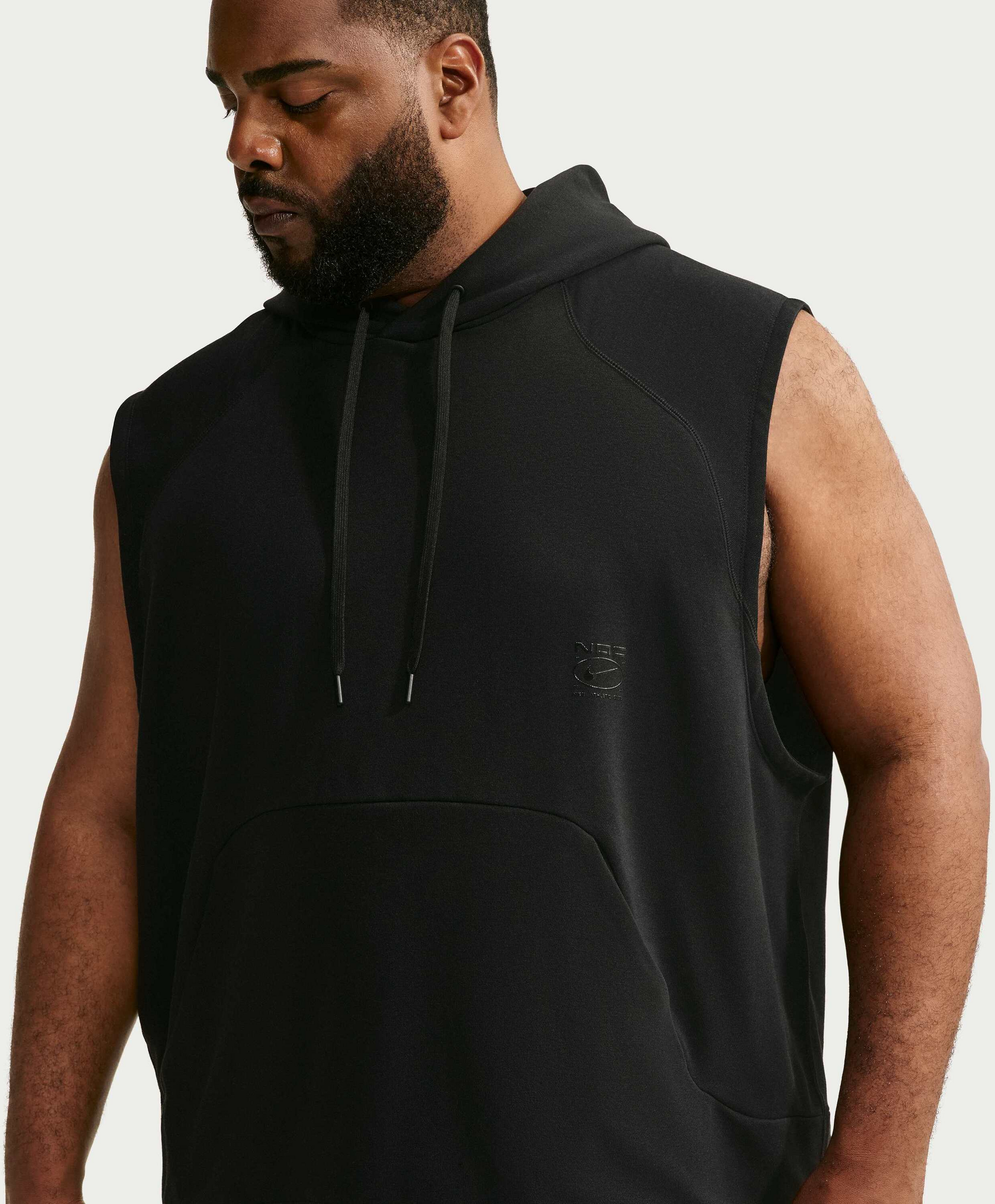 NIKE, Men's Dri-fit Fleece Sleeveless Training Hoodie N.a.c.