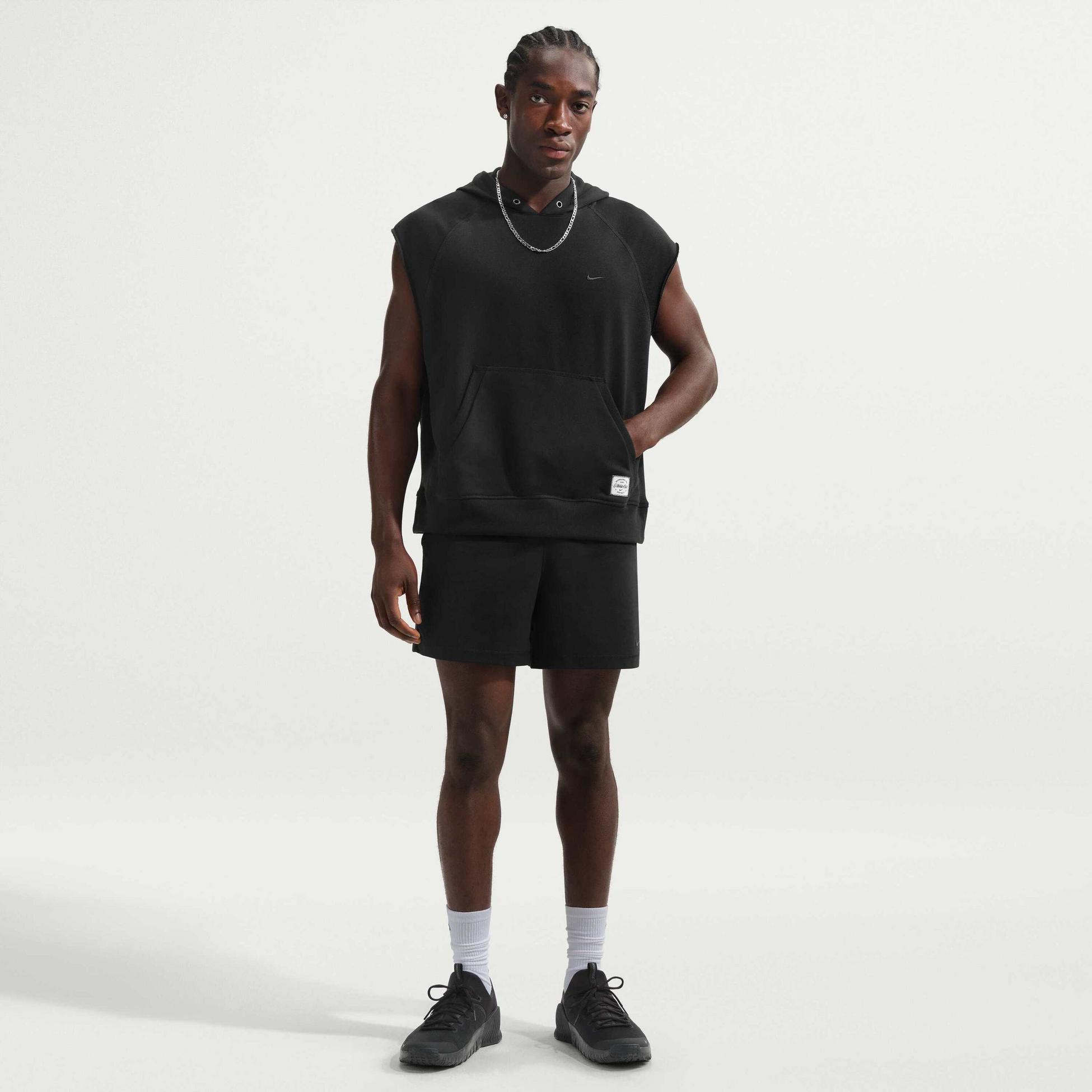 NIKE, Men's Dri-fit Fleece Sleeveless Training Hoodie N.a.c.