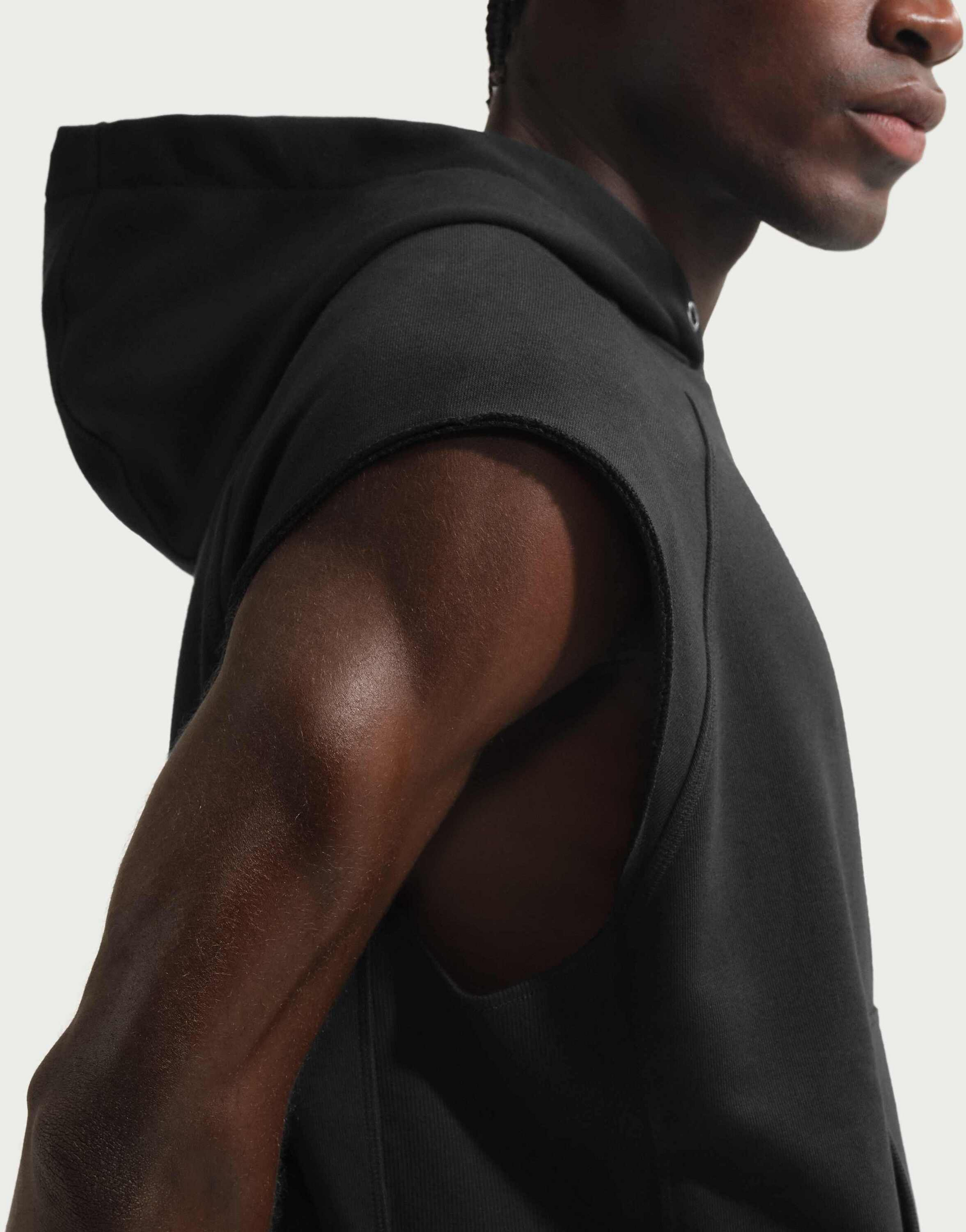 NIKE, Men's Dri-fit Fleece Sleeveless Training Hoodie N.a.c.