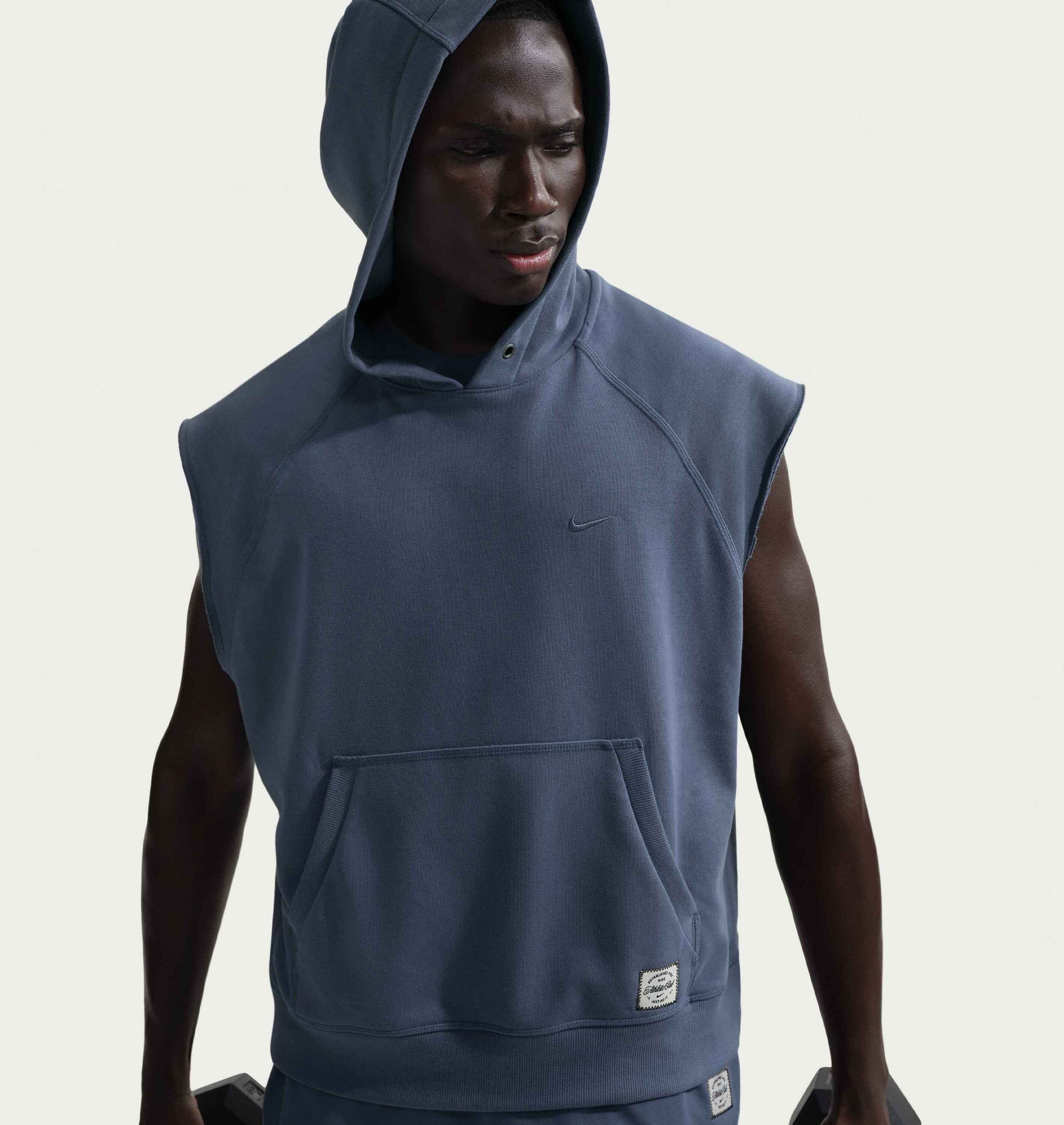 NIKE, Men's Dri-fit Fleece Sleeveless Training Hoodie N.a.c.