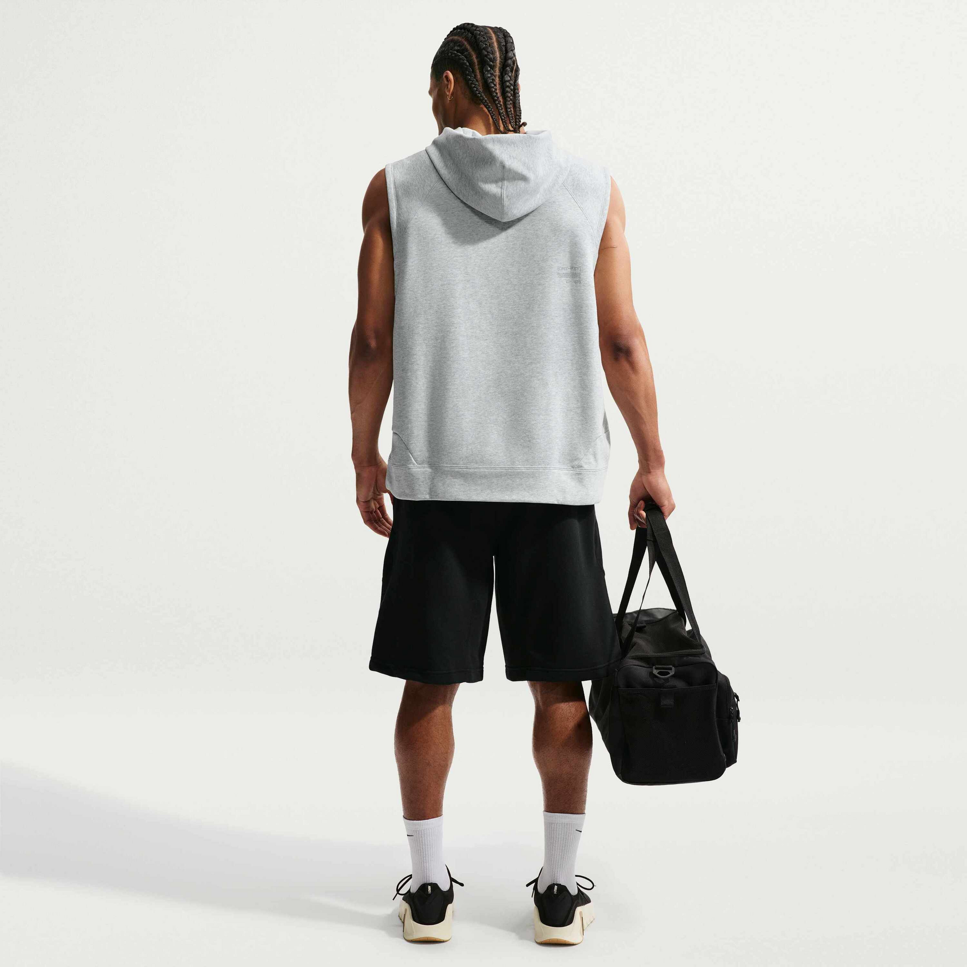 NIKE, Men's Dri-fit Fleece Sleeveless Training Hoodie N.a.c.