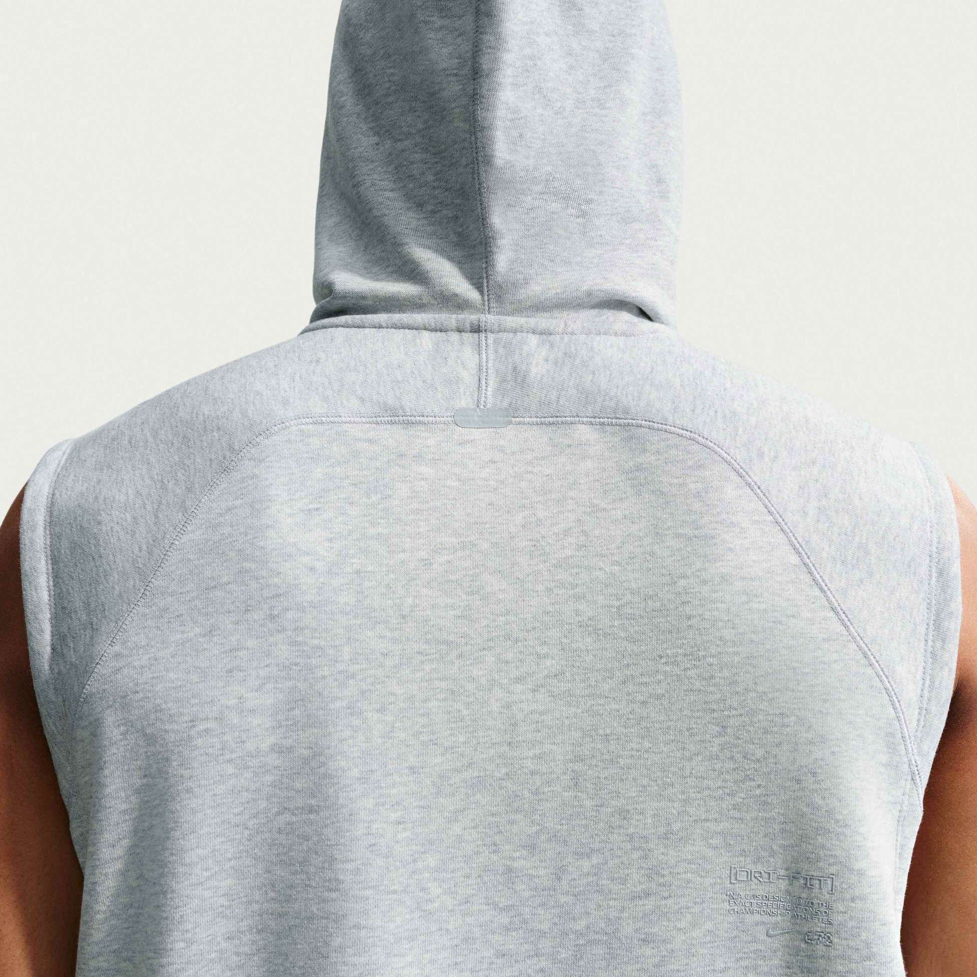 NIKE, Men's Dri-fit Fleece Sleeveless Training Hoodie N.a.c.