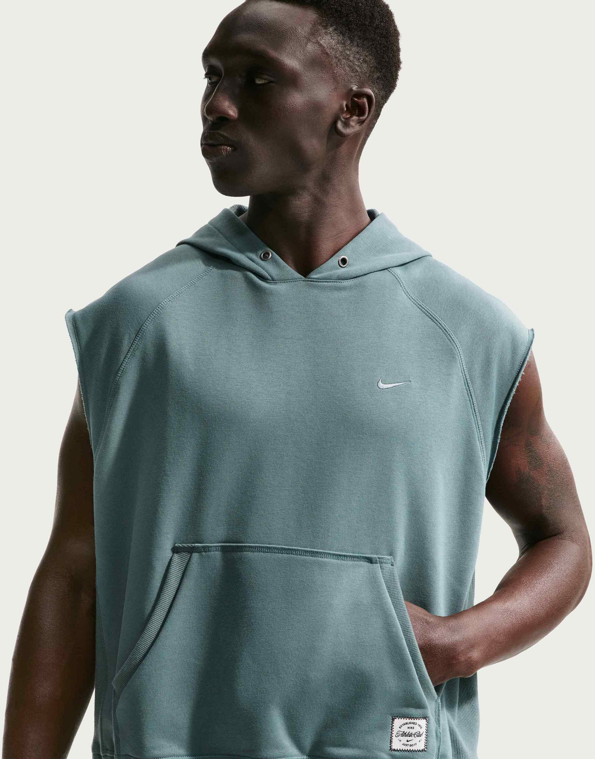 NIKE, Men's Dri-fit Fleece Sleeveless Training Hoodie N.a.c.