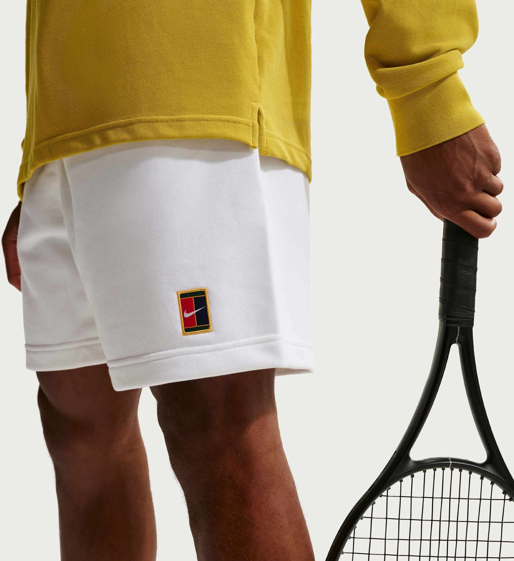 NIKE, Men's Dri-fit Fleece Tennis Shorts Nikecourt Heritage