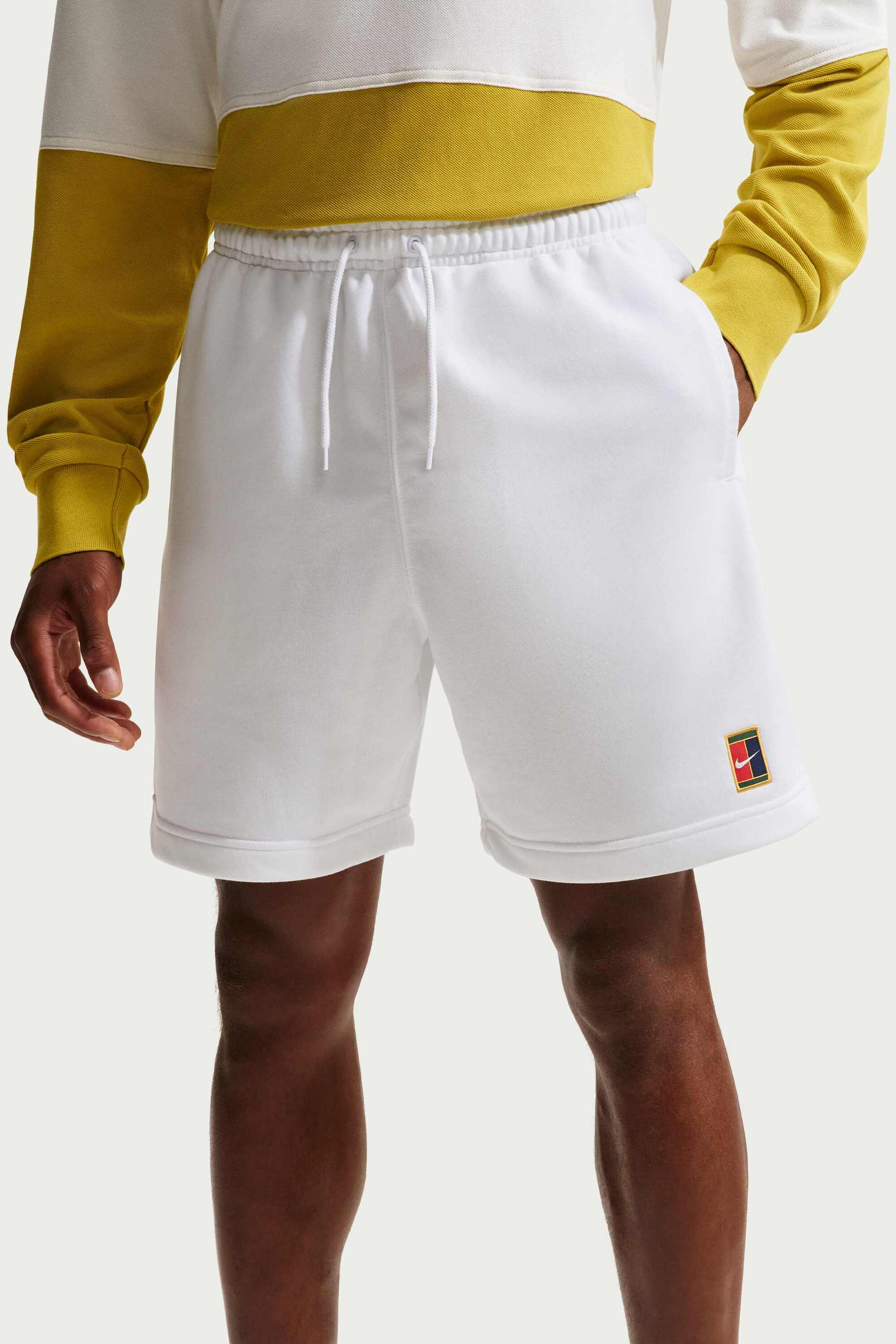 NIKE, Men's Dri-fit Fleece Tennis Shorts Nikecourt Heritage