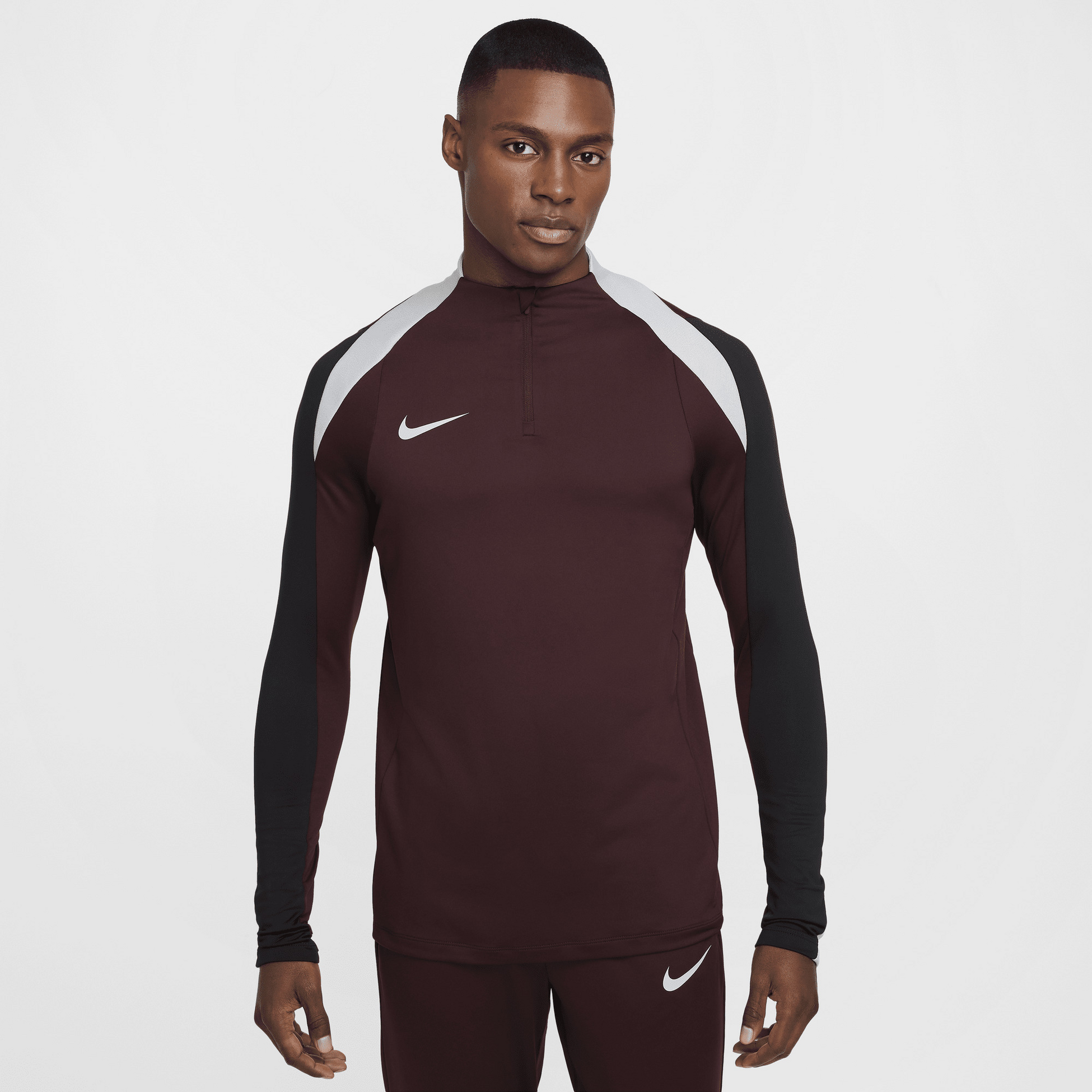 NIKE, Men's Dri-fit Football 1/2-zip Drill Top Strike