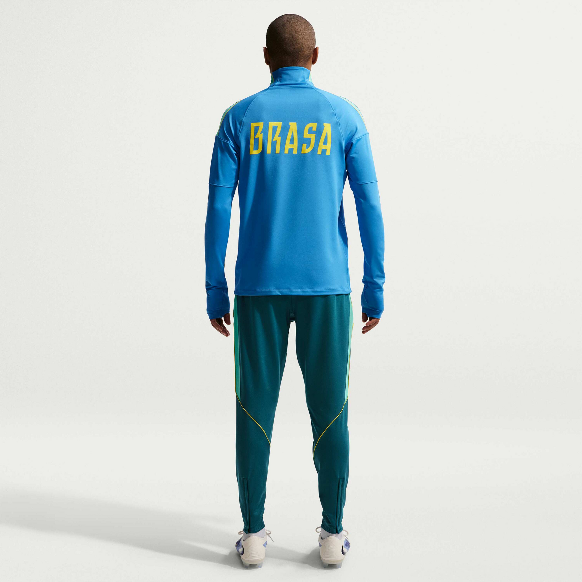 NIKE, Men's Dri-fit Football Drill Top Brazil Strike
