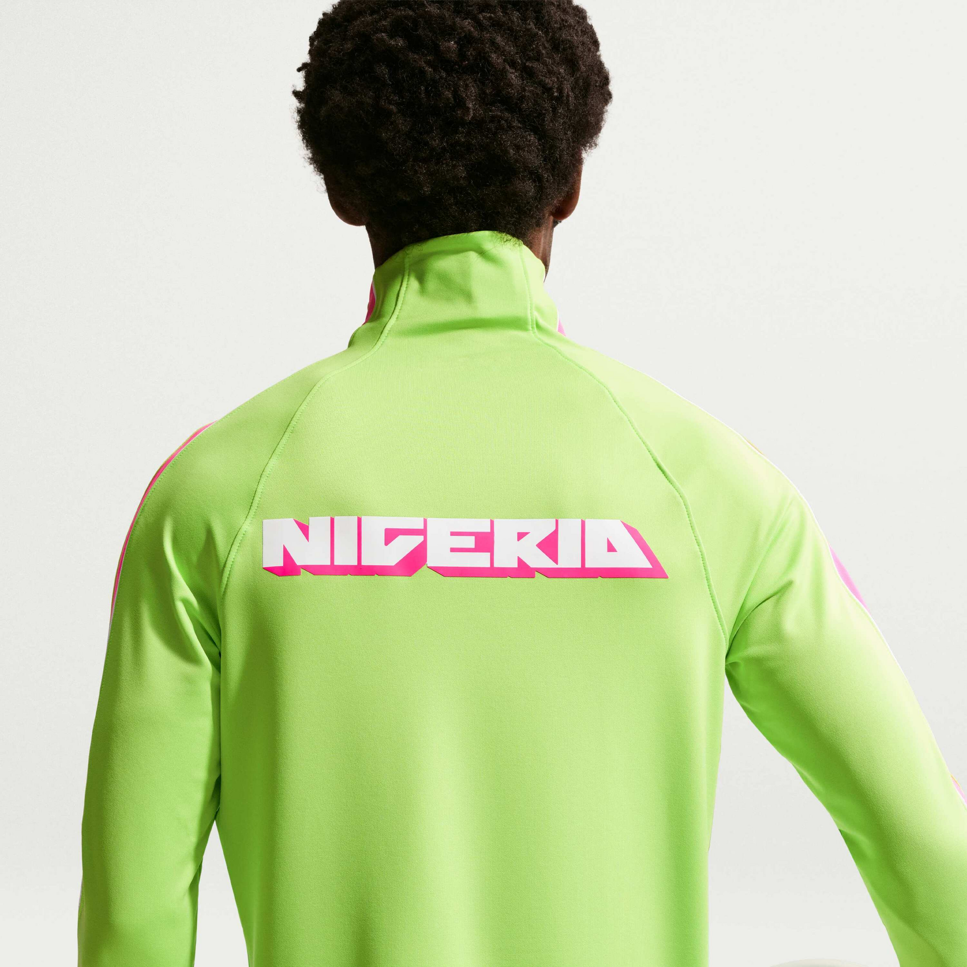NIKE, Men's Dri-fit Football Drill Top Nigeria Strike