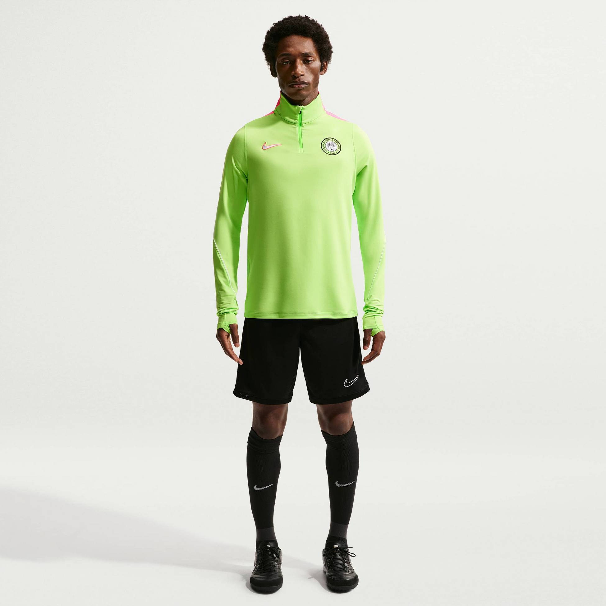 NIKE, Men's Dri-fit Football Drill Top Nigeria Strike