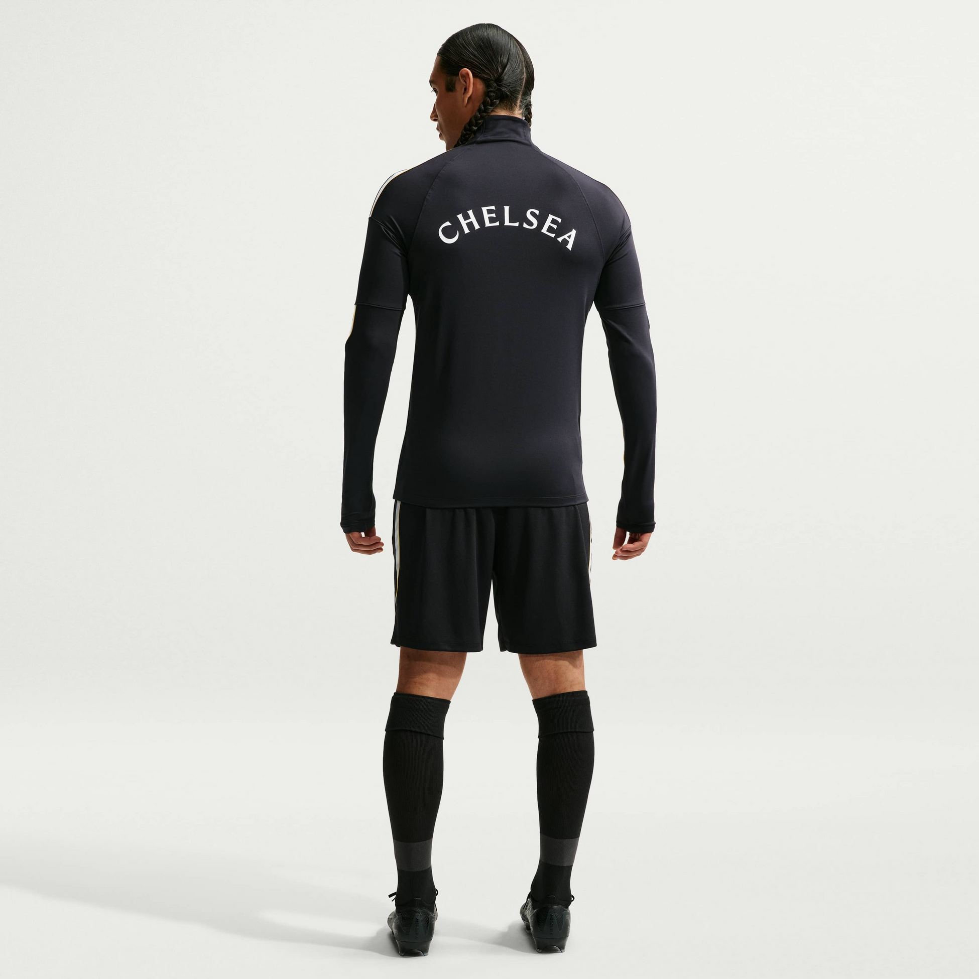 NIKE, Men's Dri-fit Football Knit Drill Top Chelsea F.c. Strike