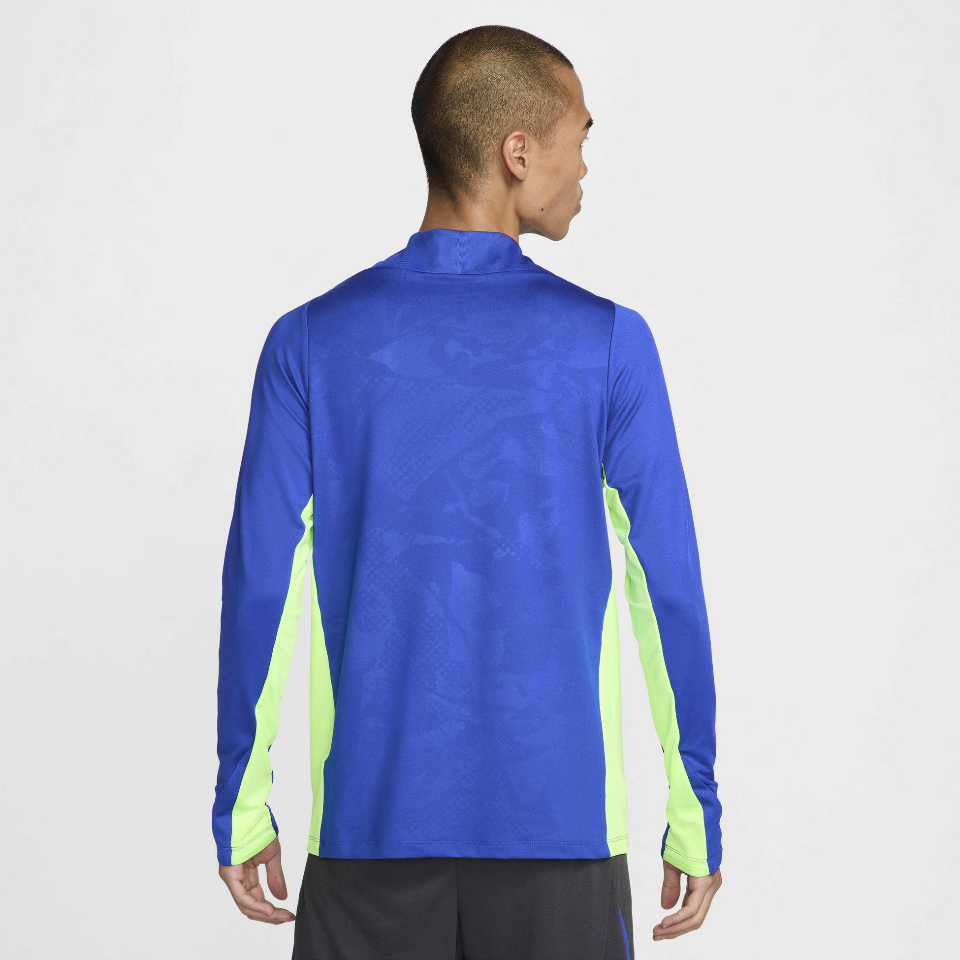 NIKE, Men's Dri-fit Football Knit Drill Top F.c. Barcelona Strike Third