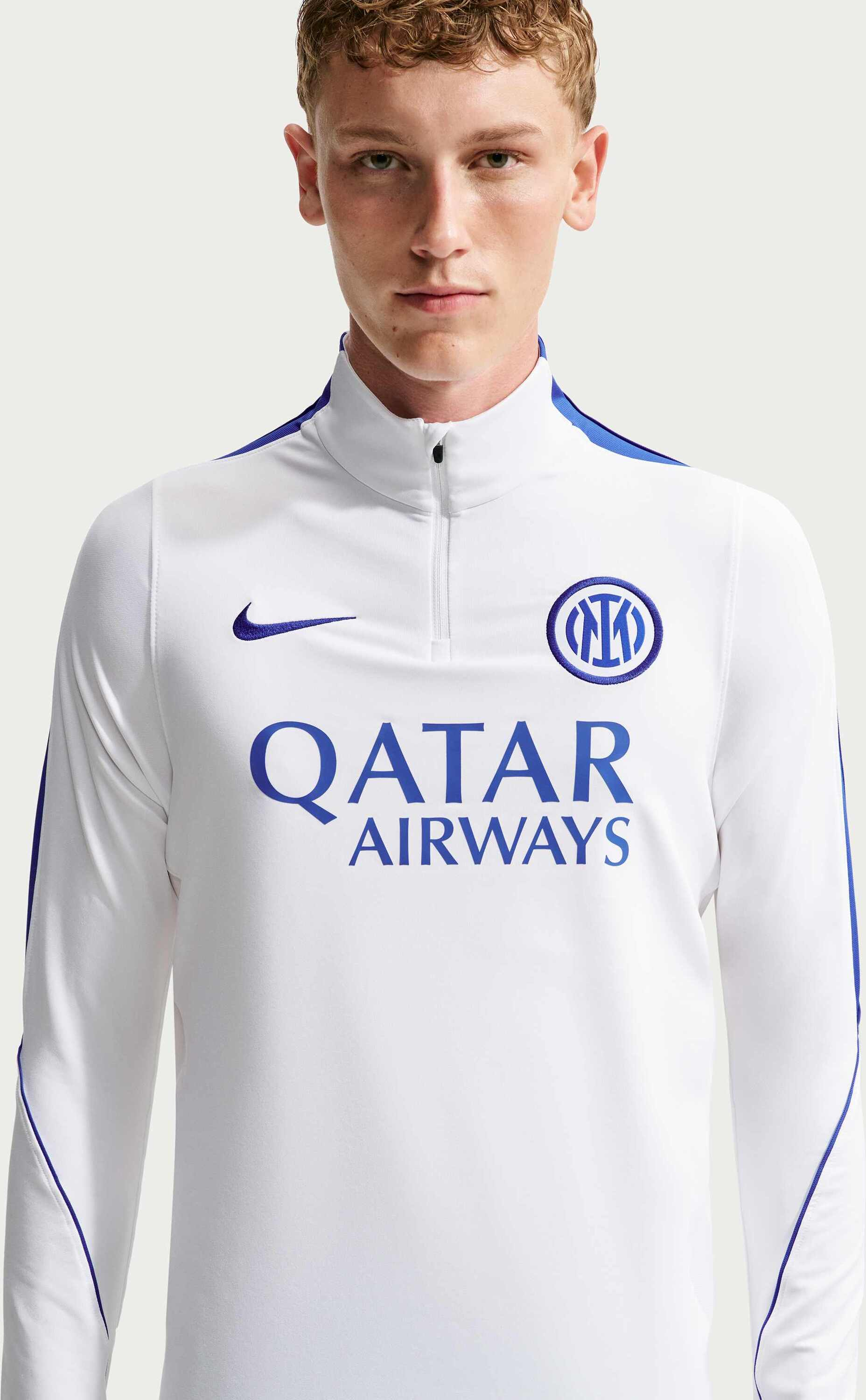 NIKE, Men's Dri-fit Football Knit Drill Top Inter Milan Strike