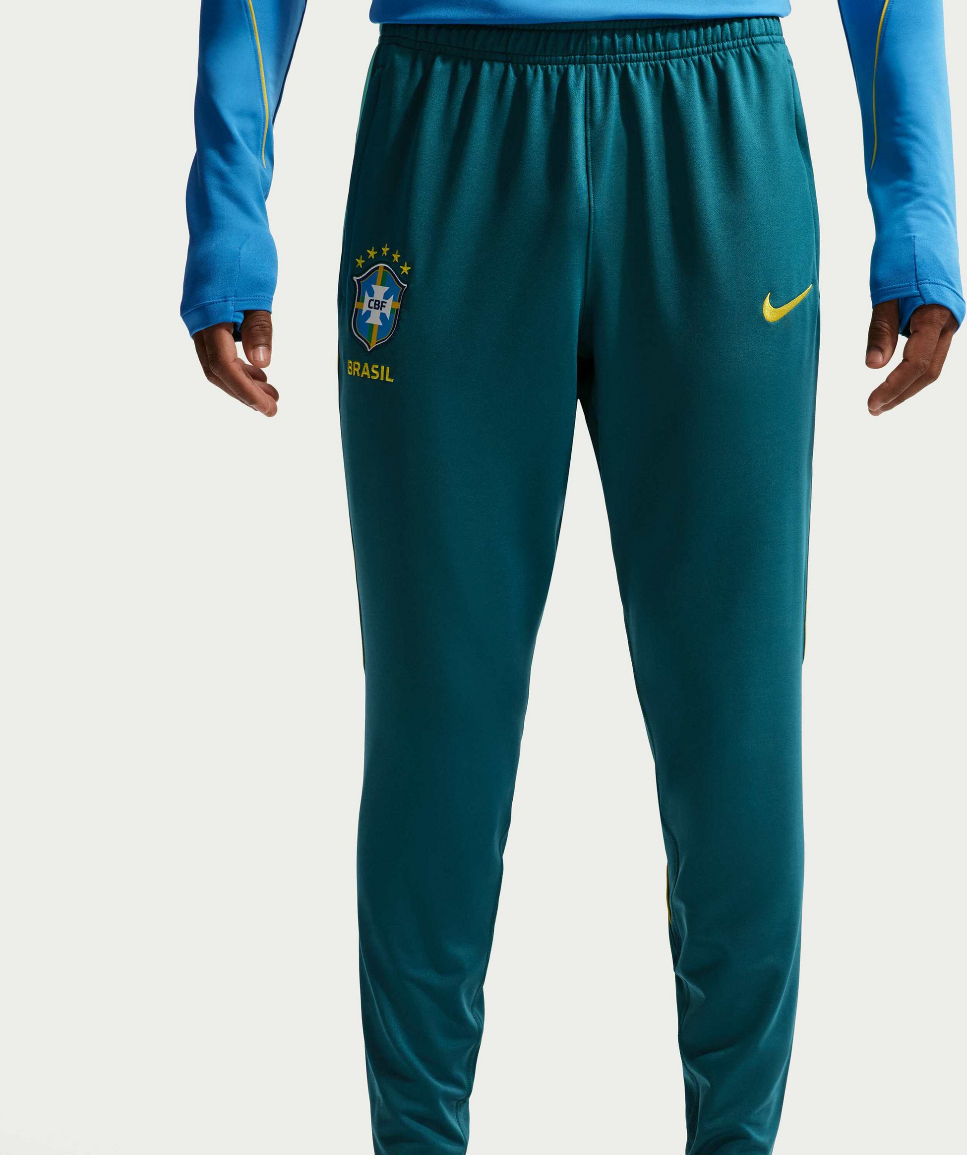 NIKE, Men's Dri-fit Football Knit Pants Brazil Strike