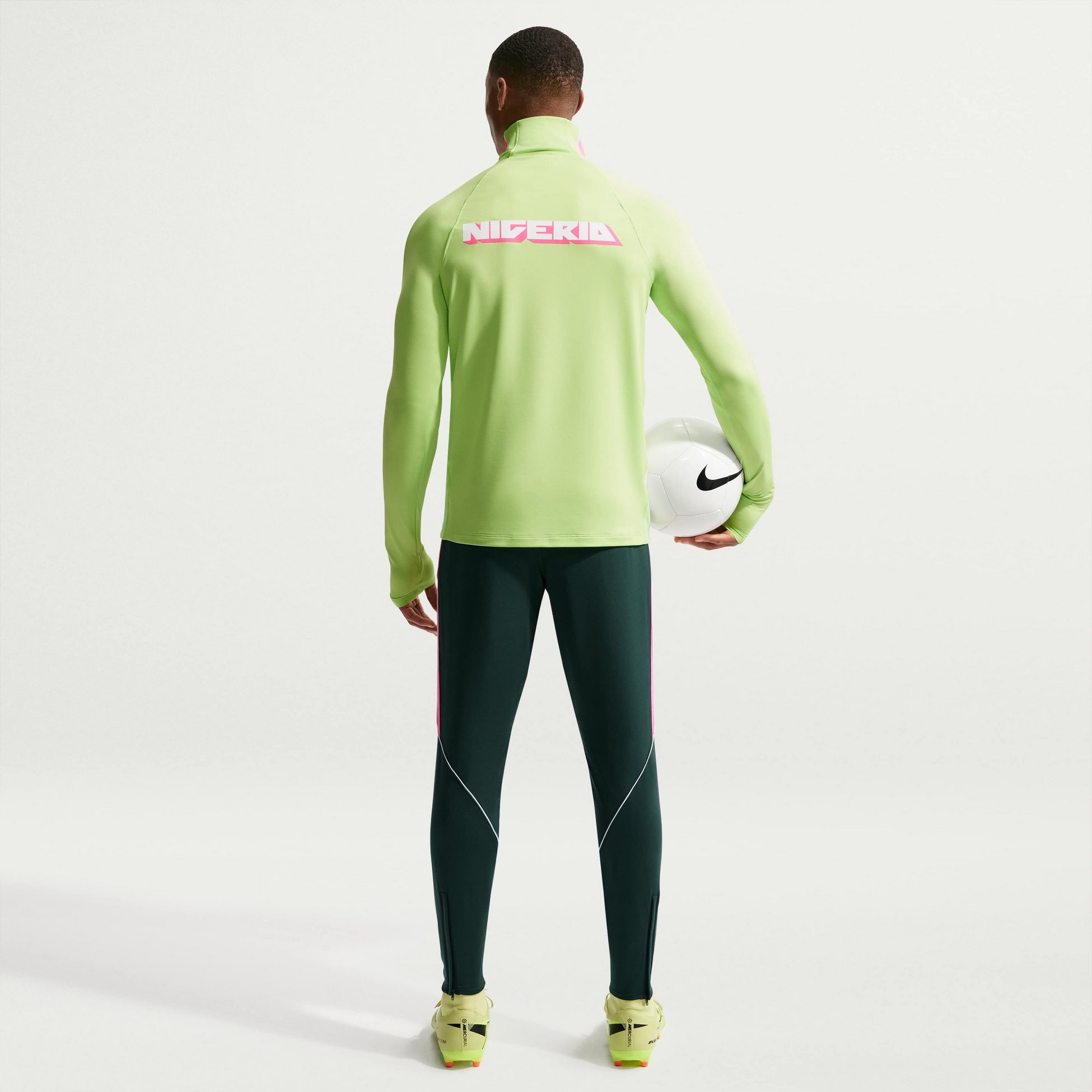 NIKE, Men's Dri-fit Football Knit Pants Nigeria Strike