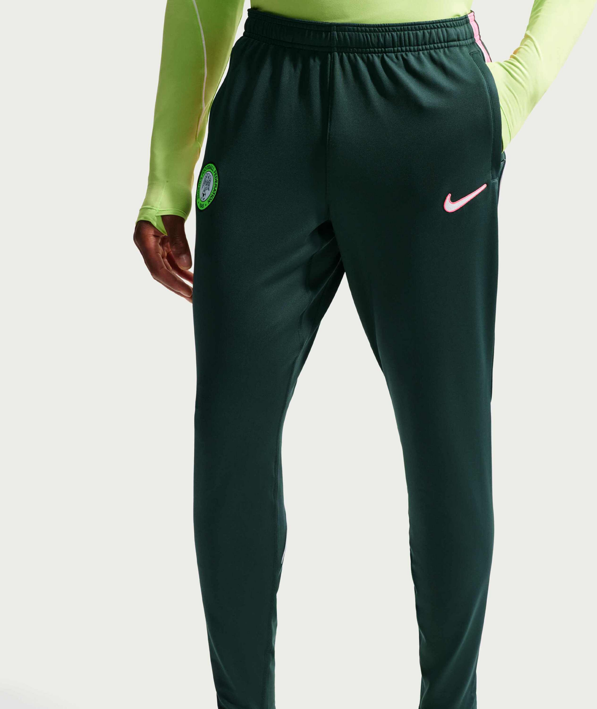NIKE, Men's Dri-fit Football Knit Pants Nigeria Strike