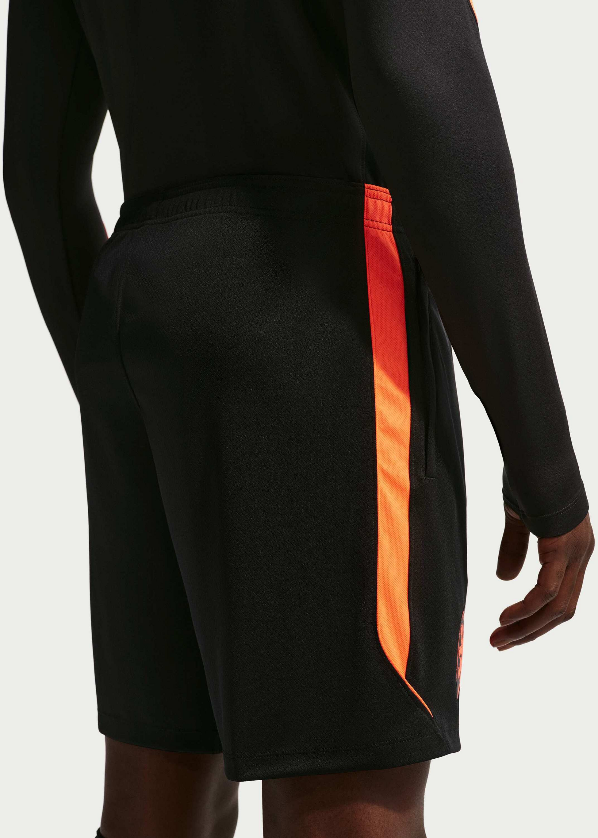 NIKE, Men's Dri-fit Football Knit Shorts Netherlands Strike