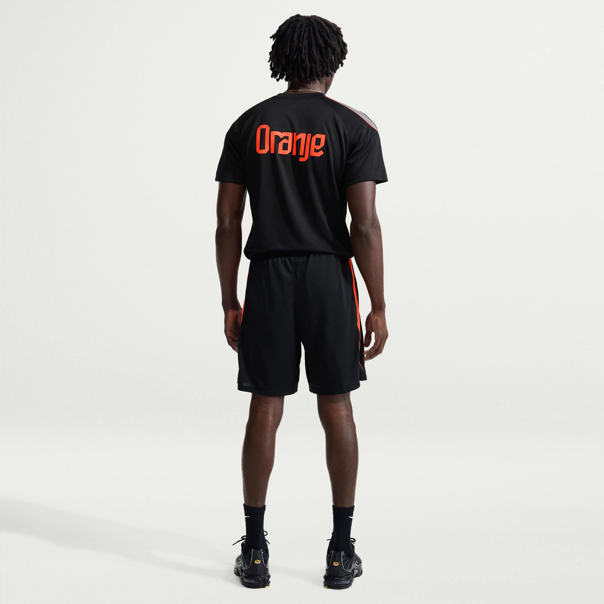 NIKE, Men's Dri-fit Football Knit Shorts Netherlands Strike