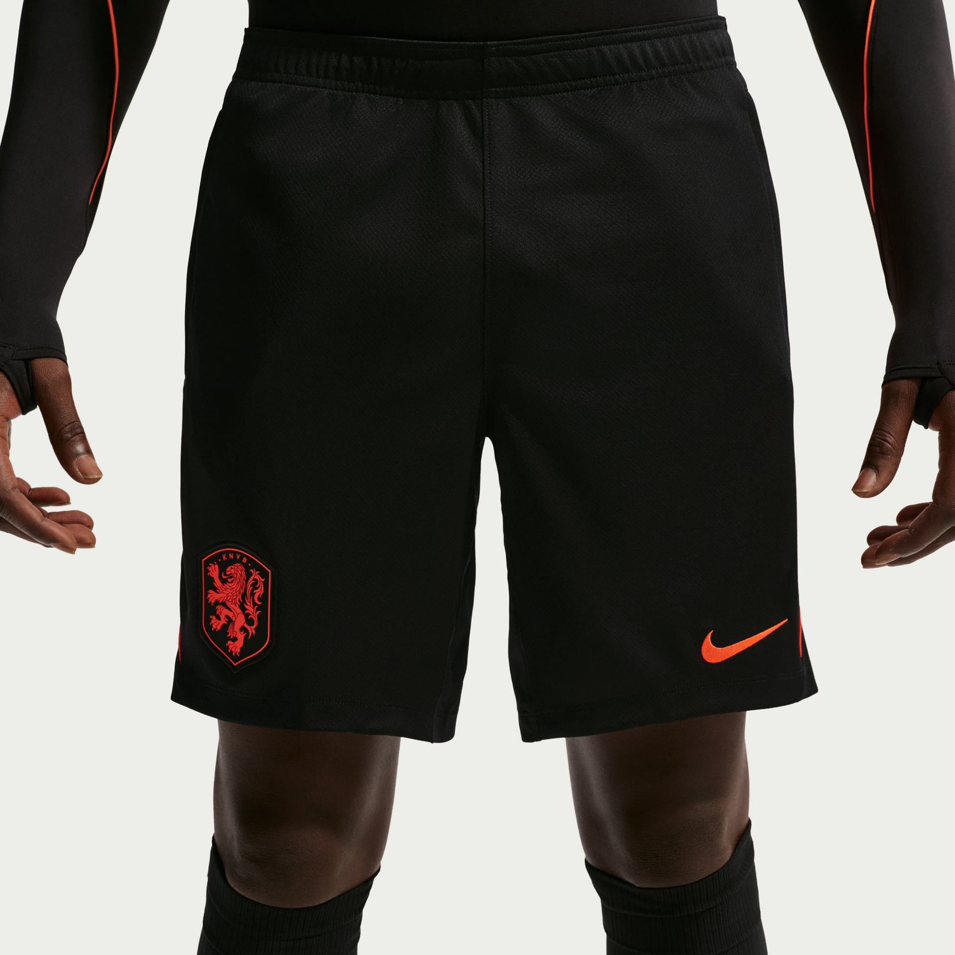 NIKE, Men's Dri-fit Football Knit Shorts Netherlands Strike