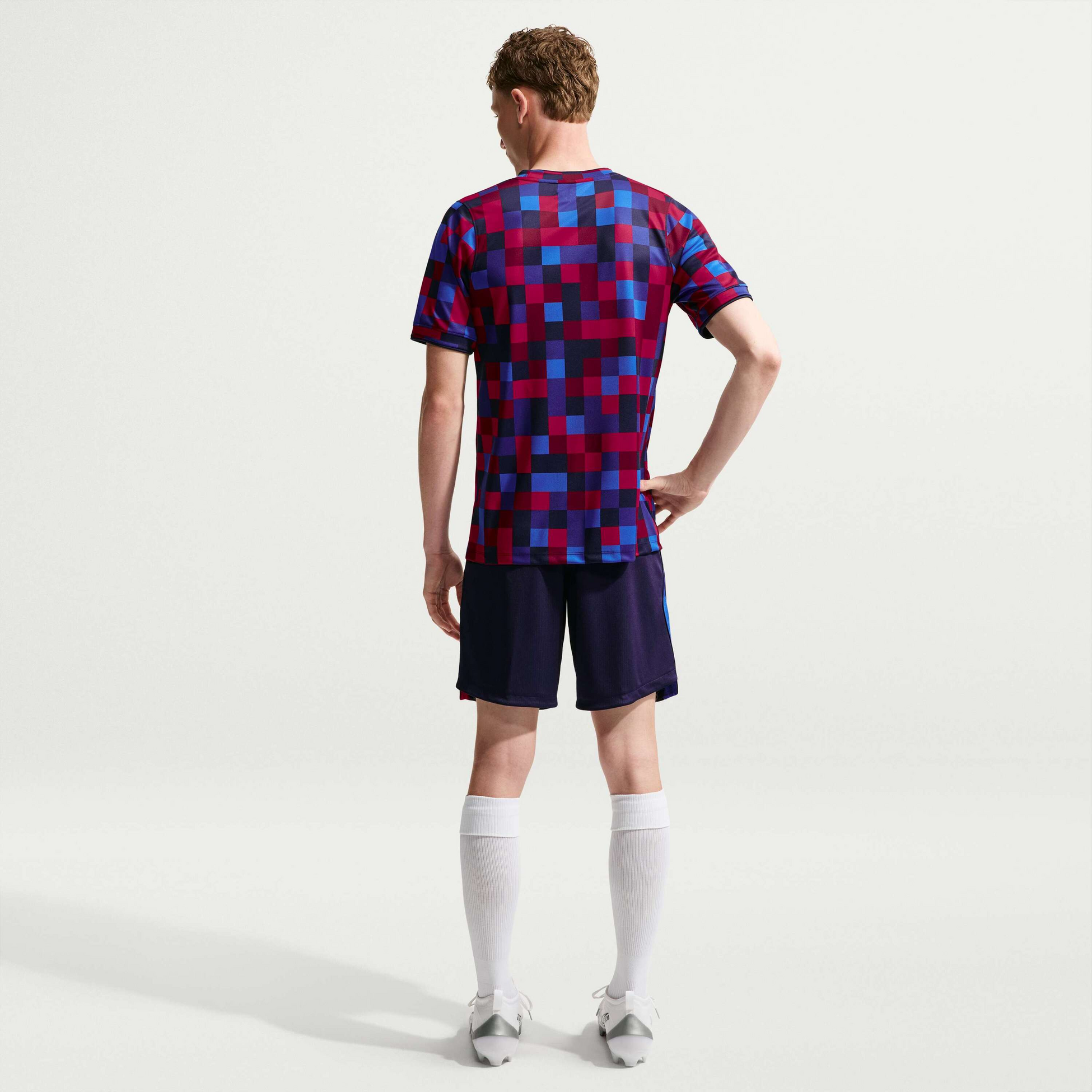 NIKE, Men's Dri-fit Football Pre-match Top F.c. Barcelona Home