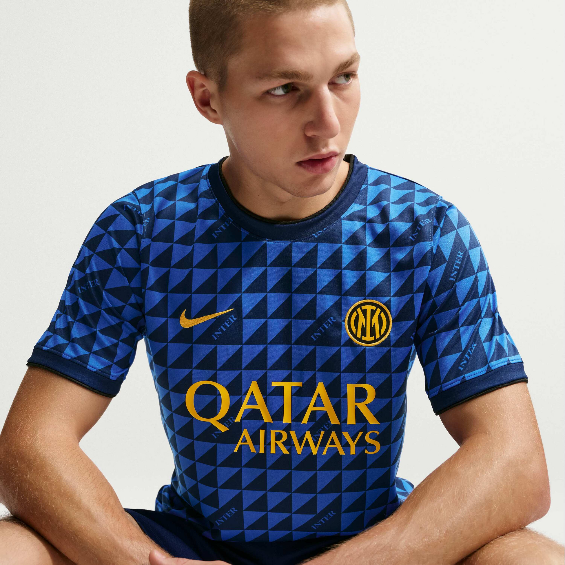 NIKE, Men's Dri-fit Football Pre-match Top Inter Milan