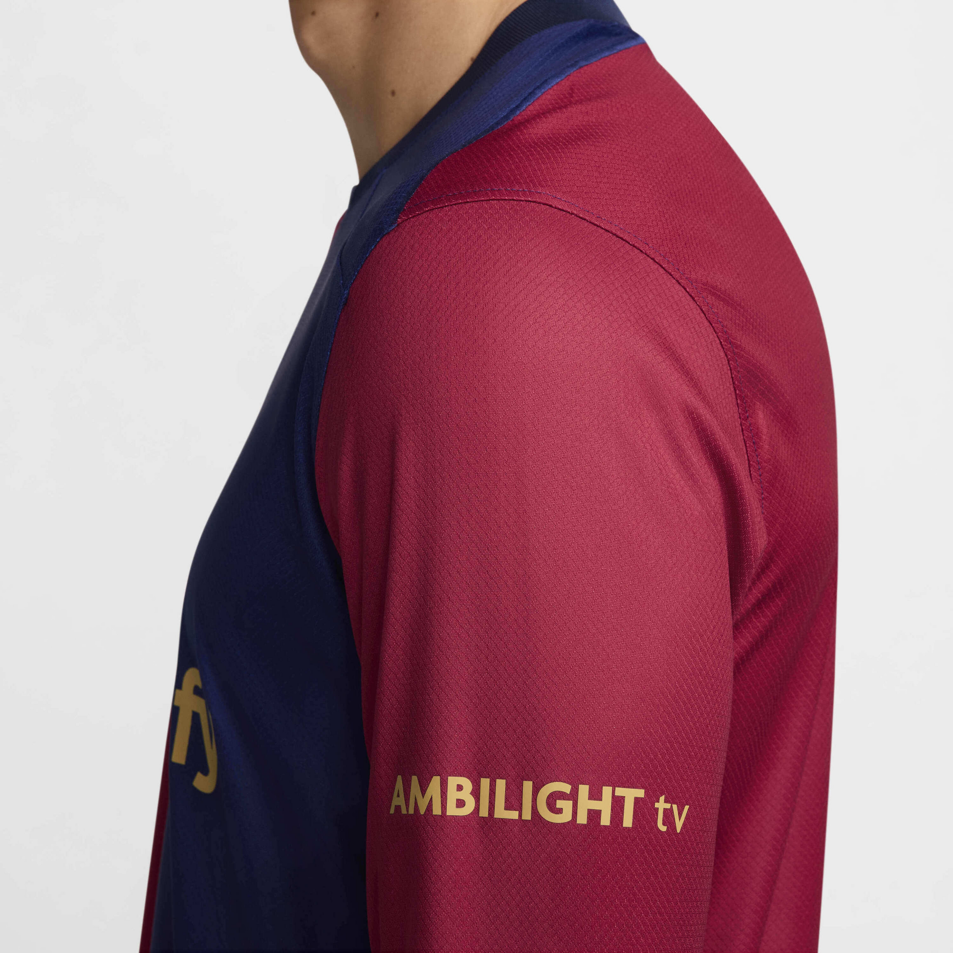 NIKE, Men's Dri-fit Football Replica Long-sleeve Shirt F.c. Barcelona 2024/25 Stadium Home