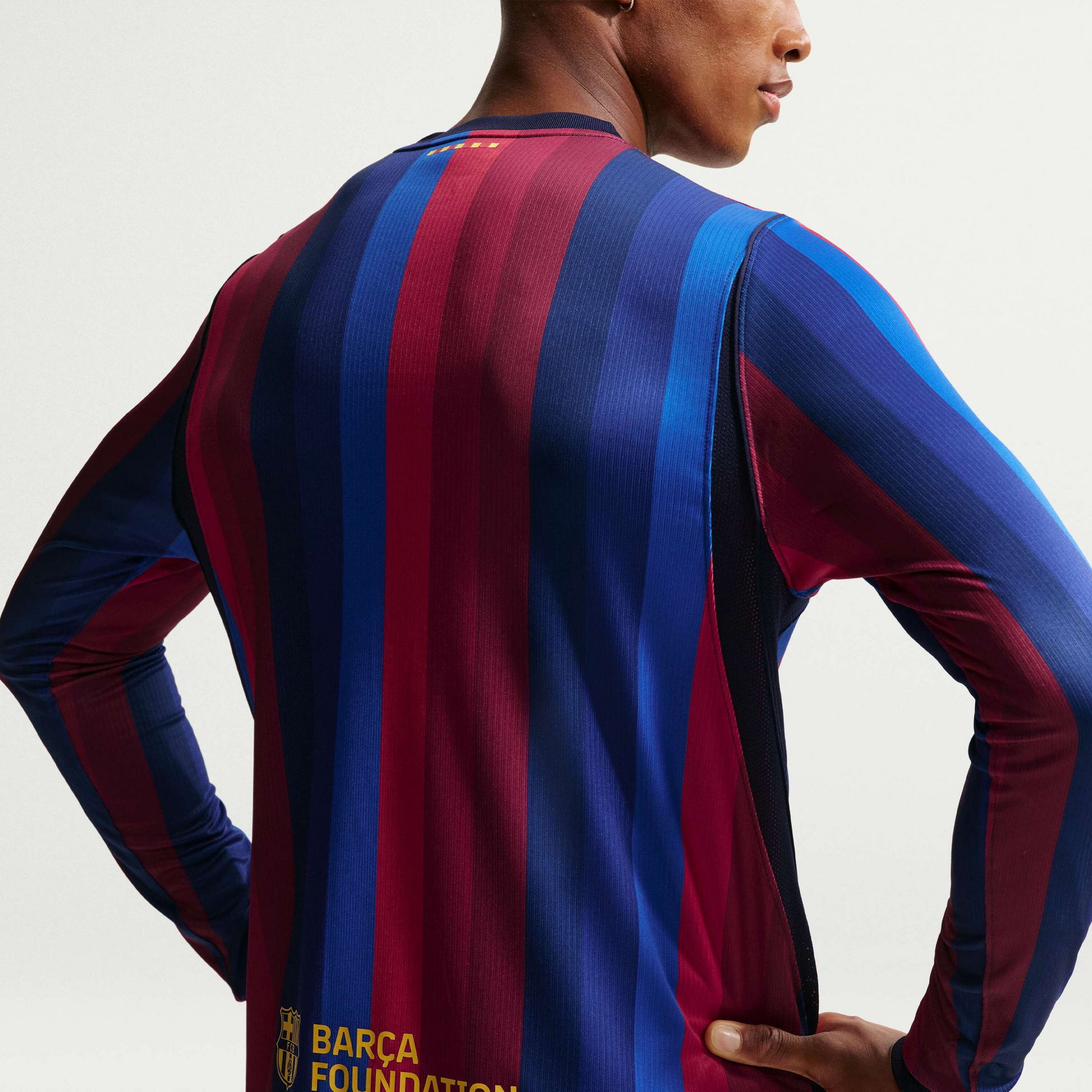 NIKE, Men's Dri-fit Football Replica Long-sleeve Shirt F.c. Barcelona 2026/27 Stadium Home
