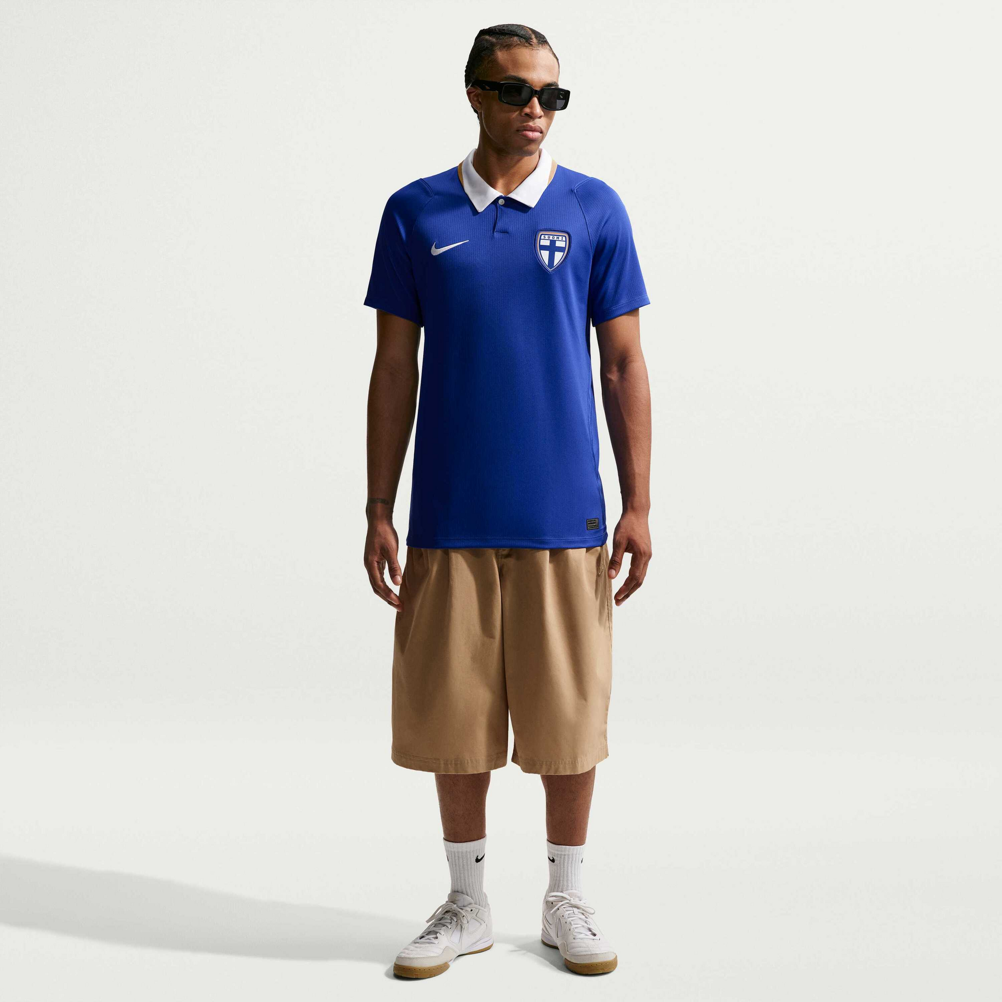 NIKE, Men's Dri-fit Football Replica Shirt Finland 2026 Stadium Away