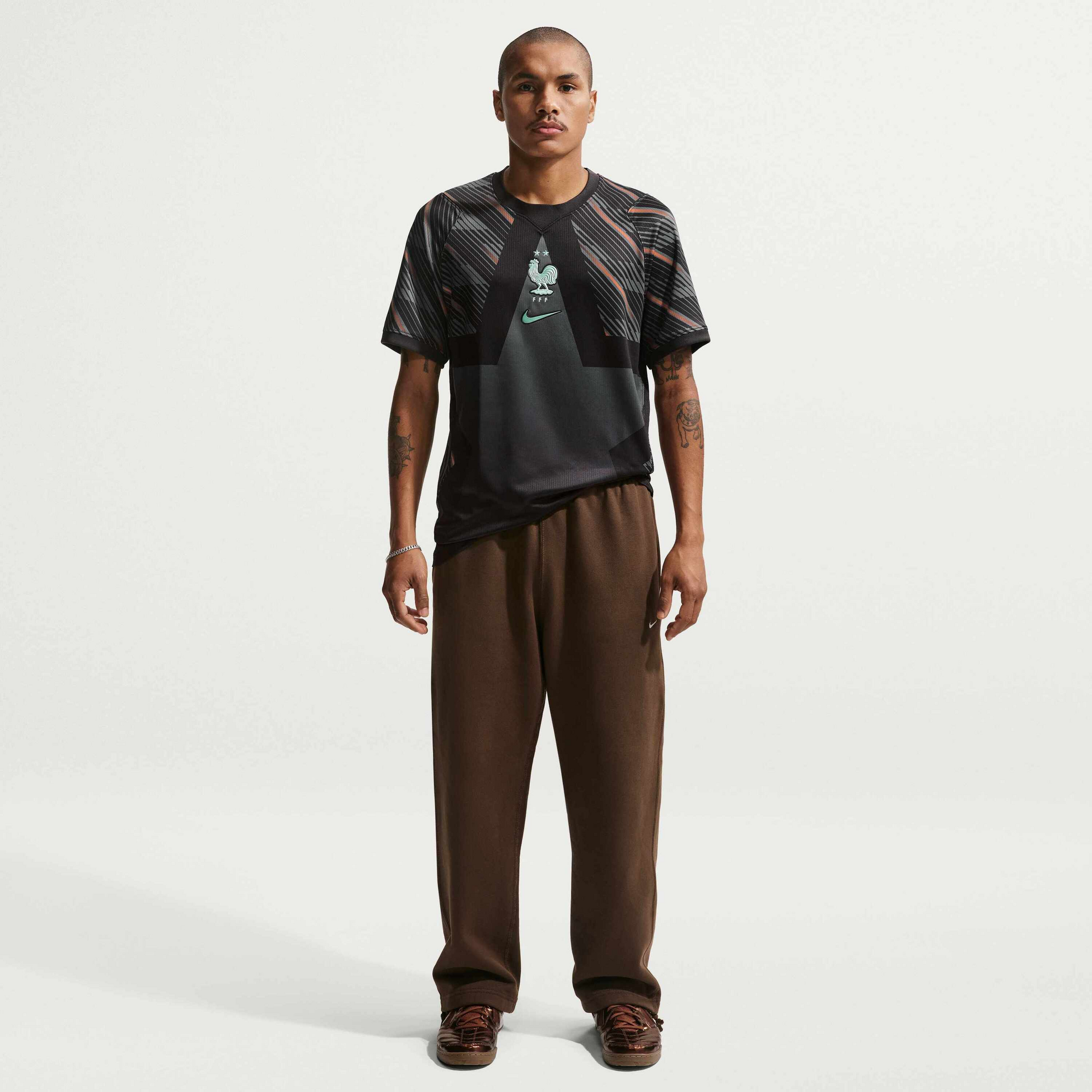 NIKE, Men's Dri-fit Football Replica Short-sleeve Shirt Fff 2026 Stadium Goalkeeper