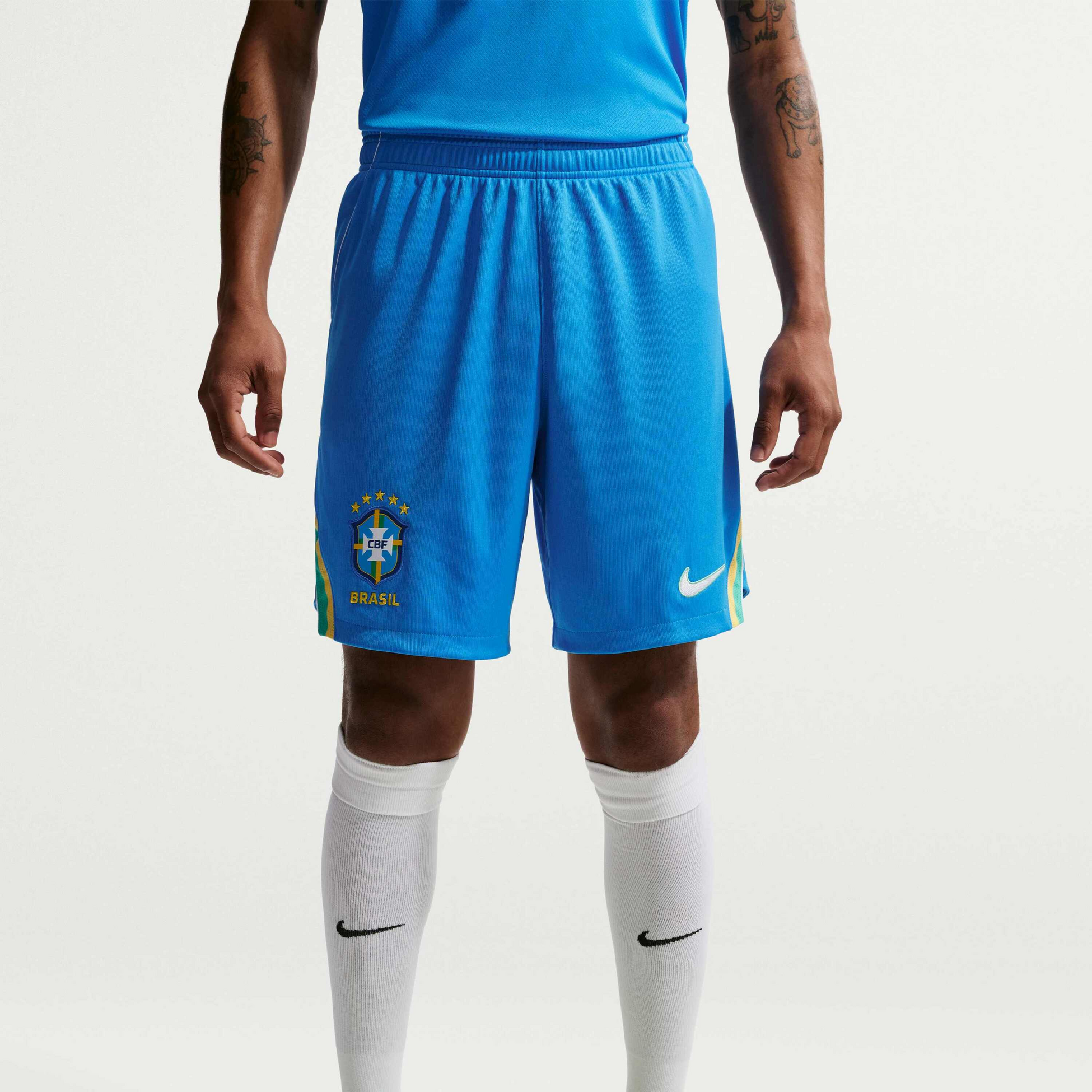 NIKE, Men's Dri-fit Football Replica Shorts Brazil 2026 Stadium Home