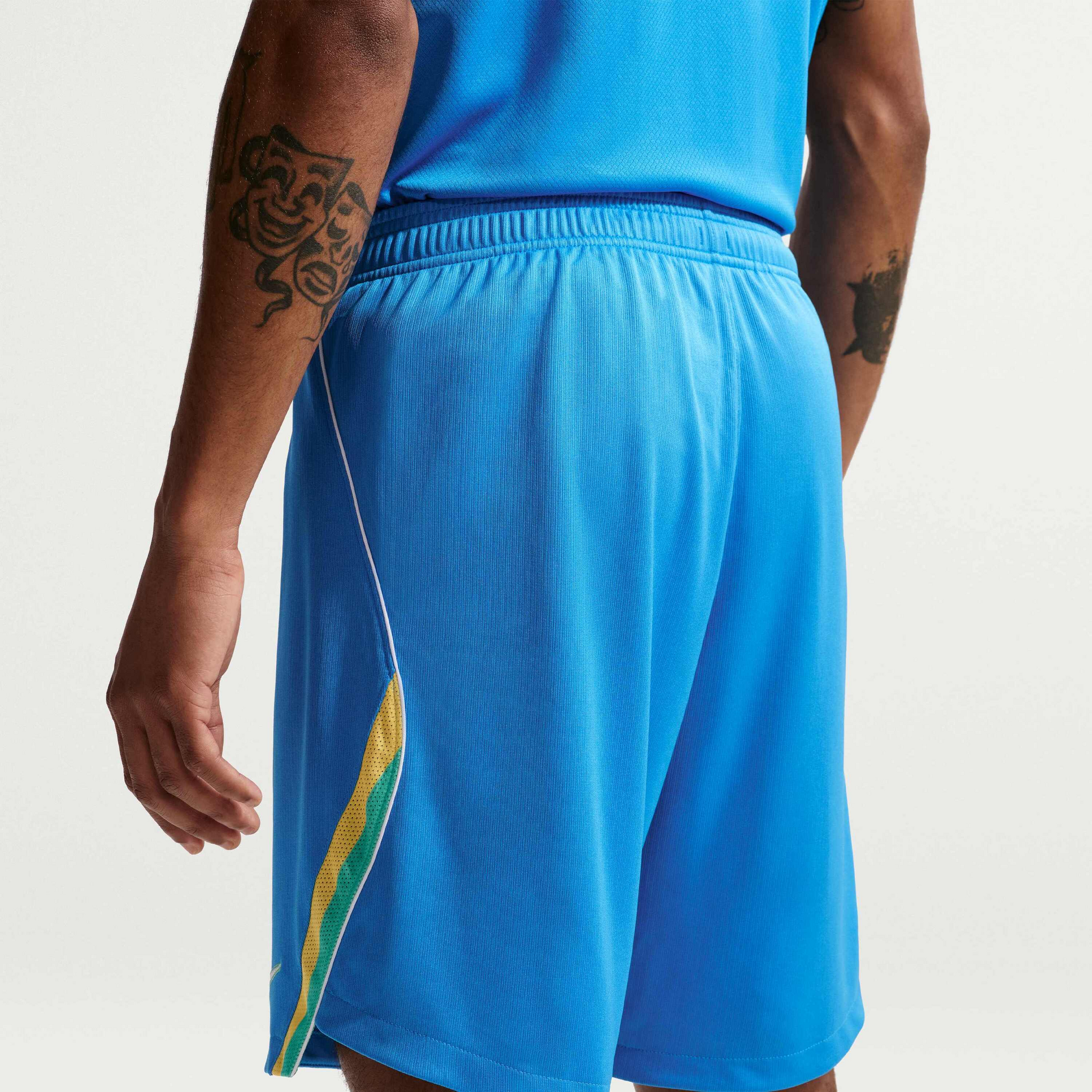 NIKE, Men's Dri-fit Football Replica Shorts Brazil 2026 Stadium Home