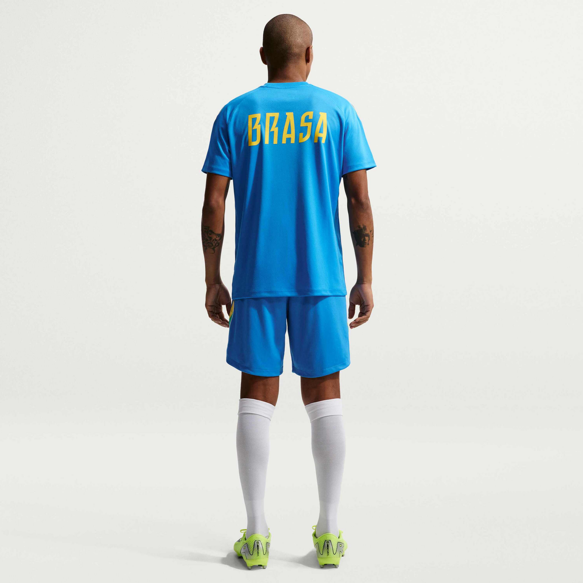 NIKE, Men's Dri-fit Football Replica Shorts Brazil 2026 Stadium Home