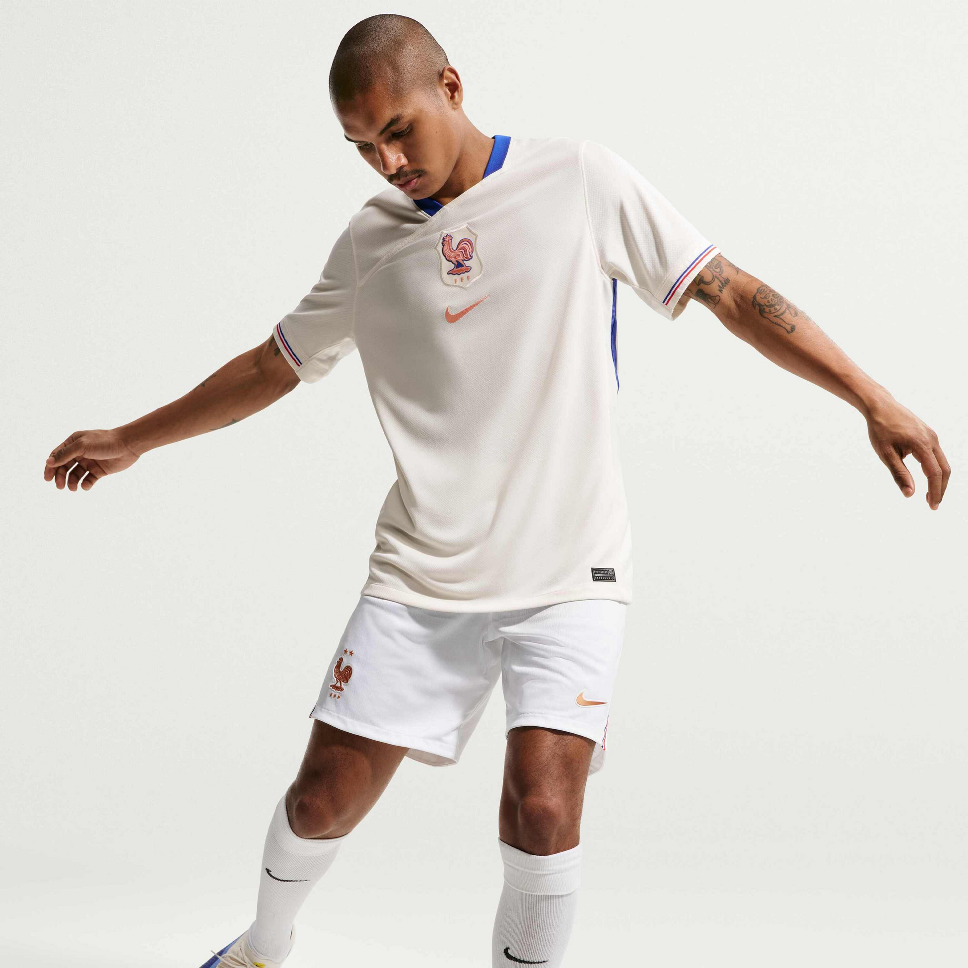 NIKE, Men's Dri-fit Football Replica Shorts Fff 2026 Stadium Home