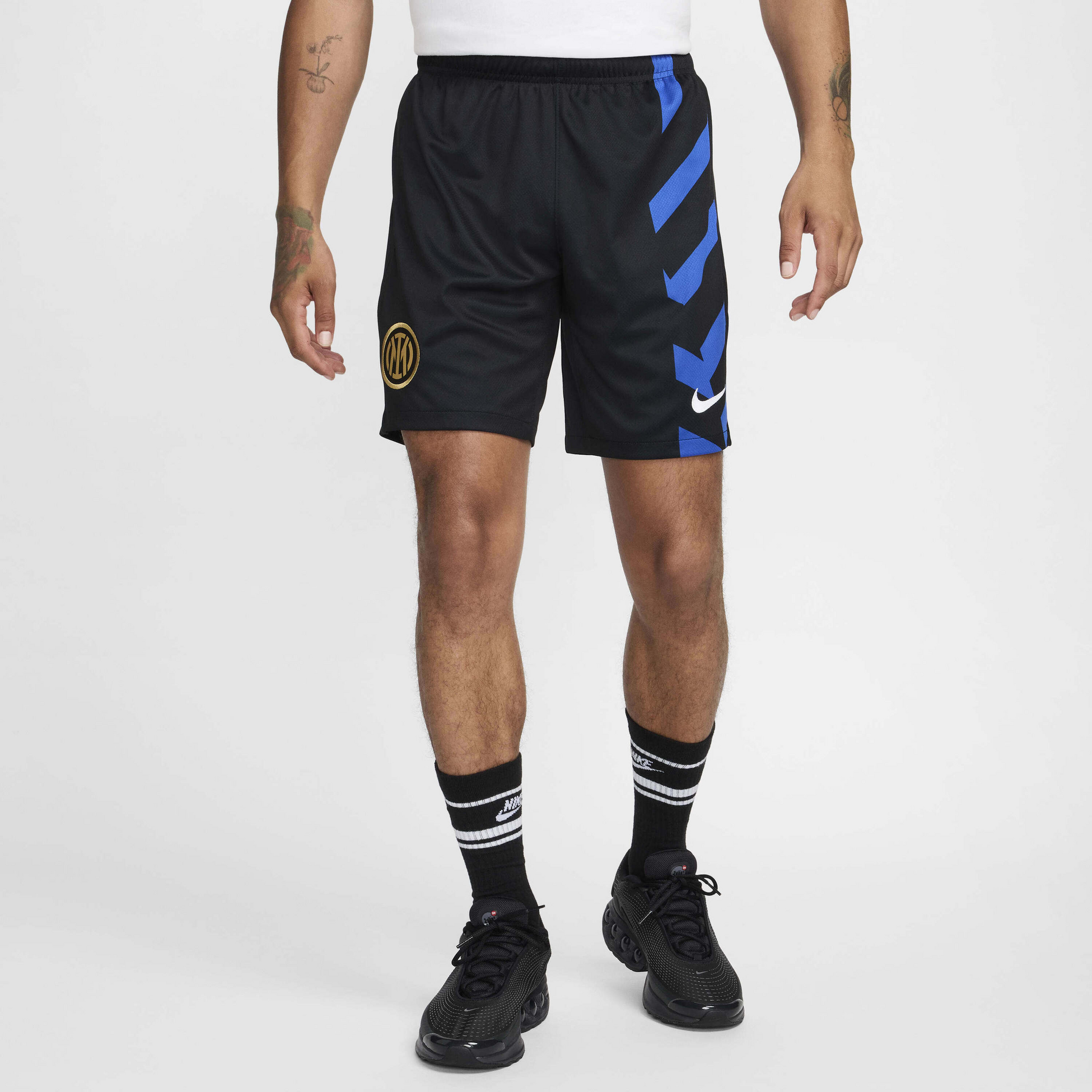 NIKE, Men's Dri-fit Football Replica Shorts Inter Milan 2024/25 Stadium Home